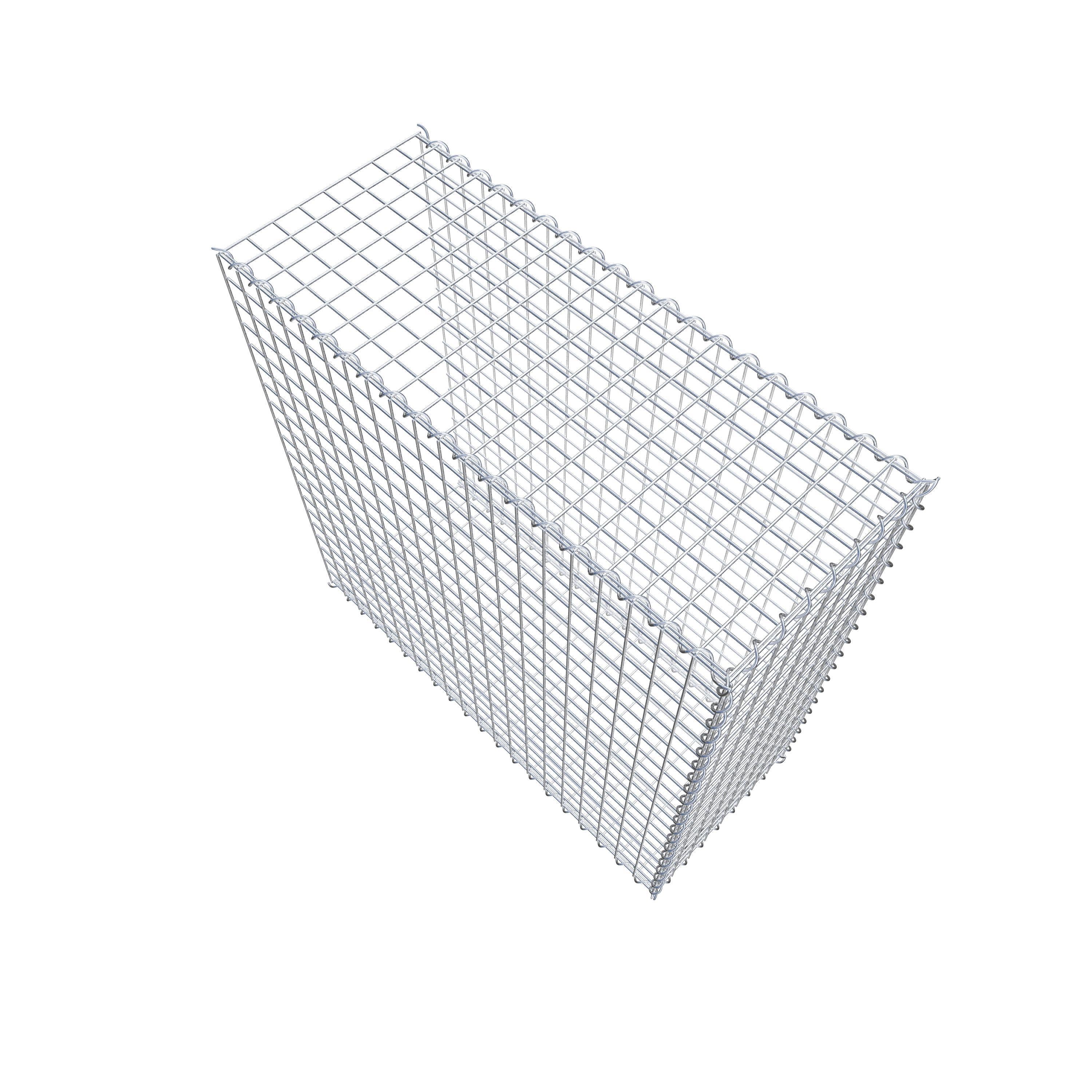 Gavión complementario tipo 2 100 cm x 100 cm x 40 cm (L x A x P), malla 5 cm x 5 cm, espiral