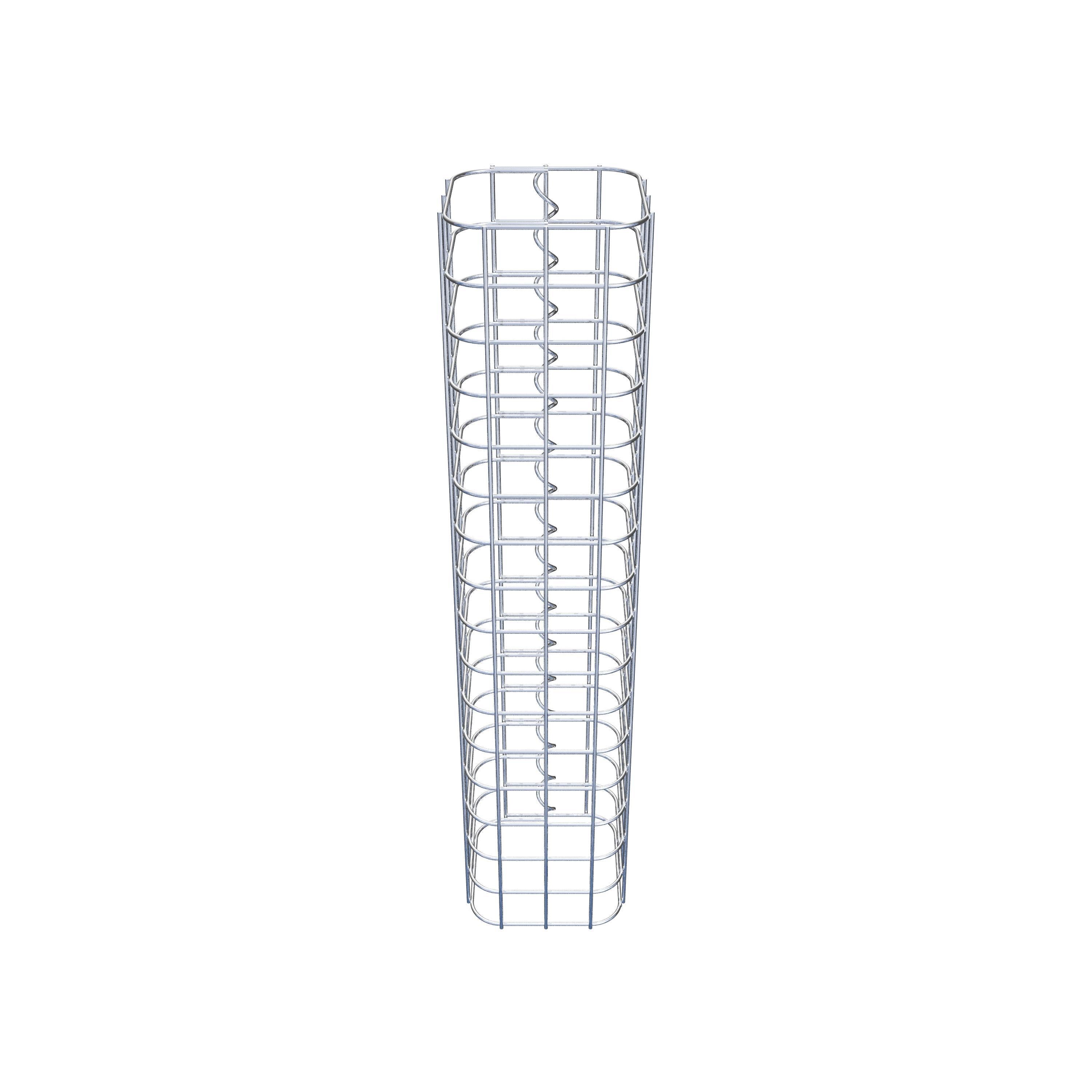 Gabion column square 17 cm x 17 cm, 80 cm height, MW 5 cm x 5 cm