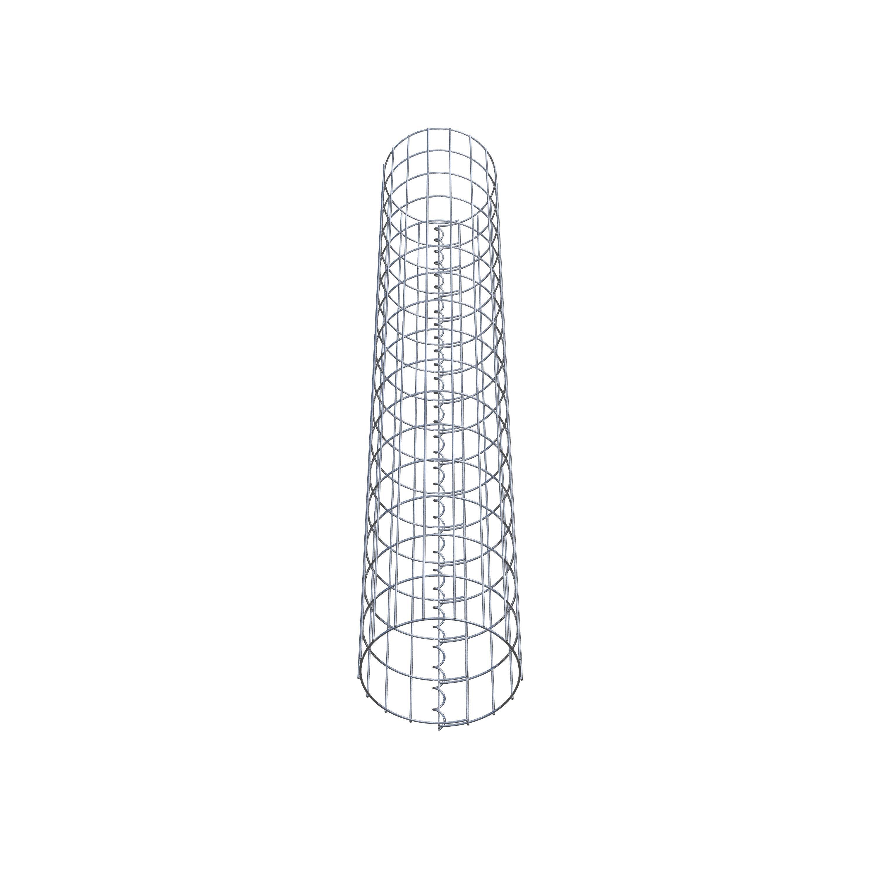 Gabion column diameter 27 cm, MW 5 x 10 cm round