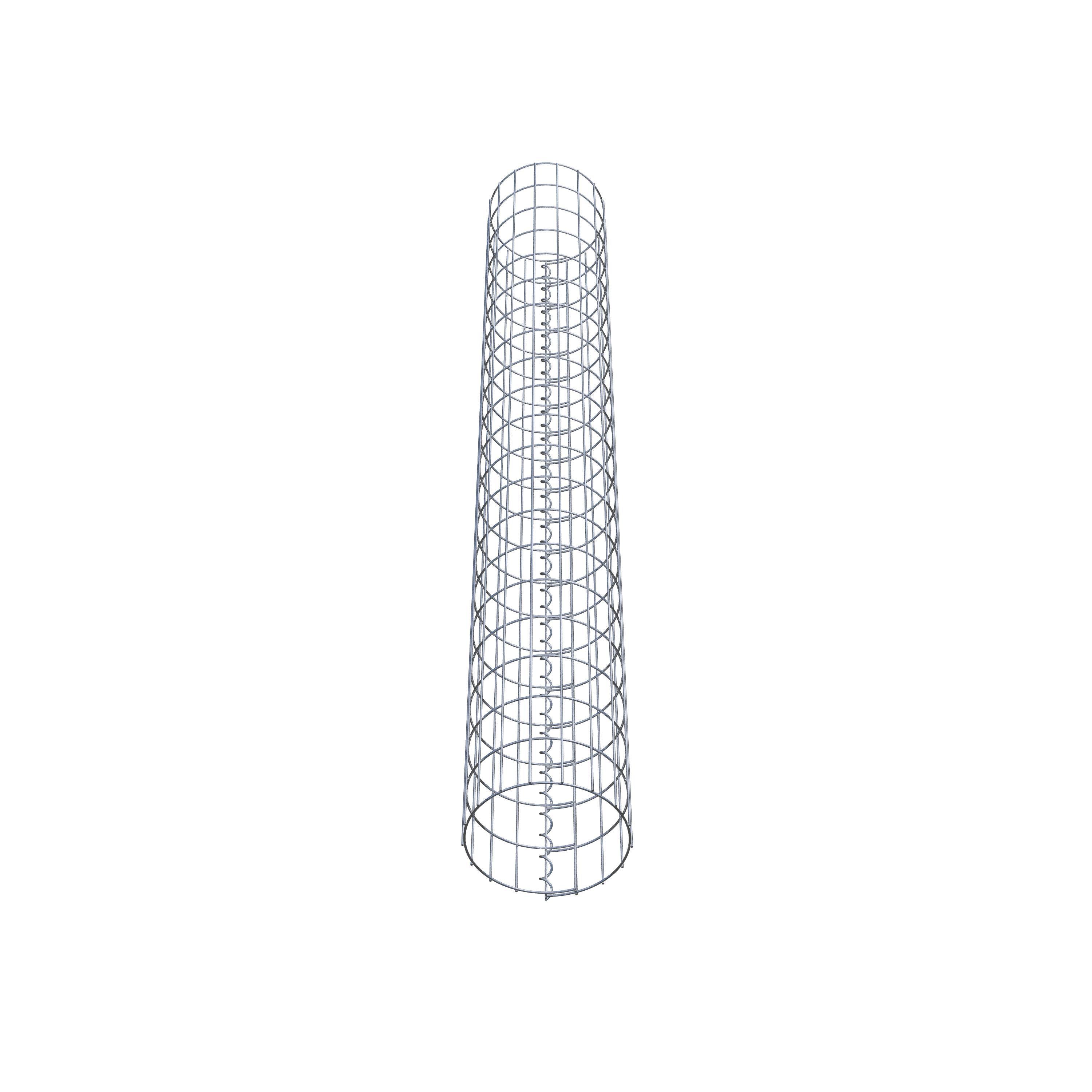 Gabion column diameter 27 cm, MW 5 x 10 cm round