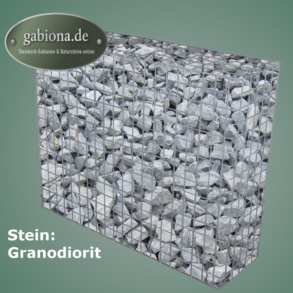 Gabion varmgalvaniseret 102 cm x 82 cm x 32 cm, maskestørrelse 5 cm x 5 cm, fuldsvejset