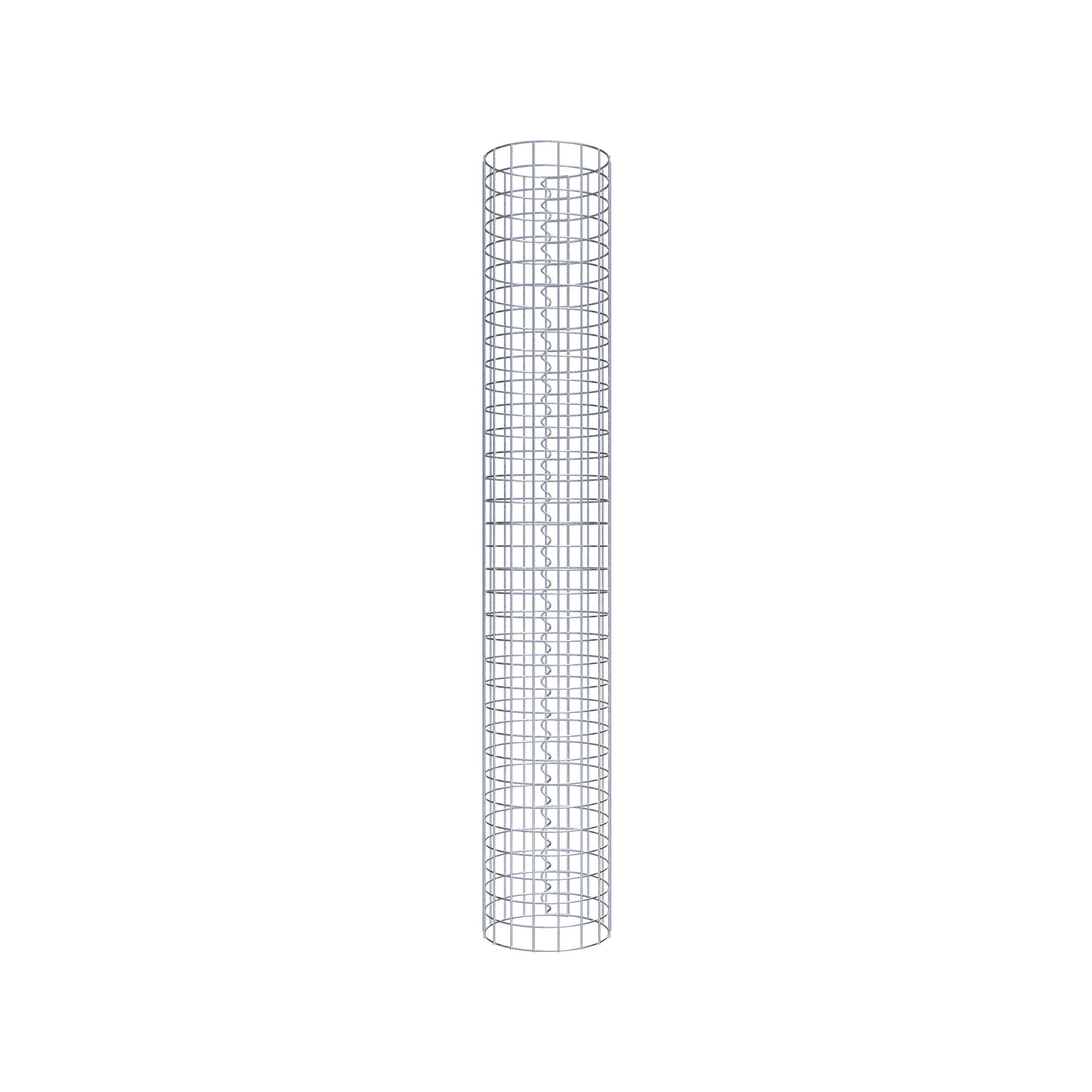 Gabionensäule Durchmesser 27 cm MW 5 x 5 cm rund