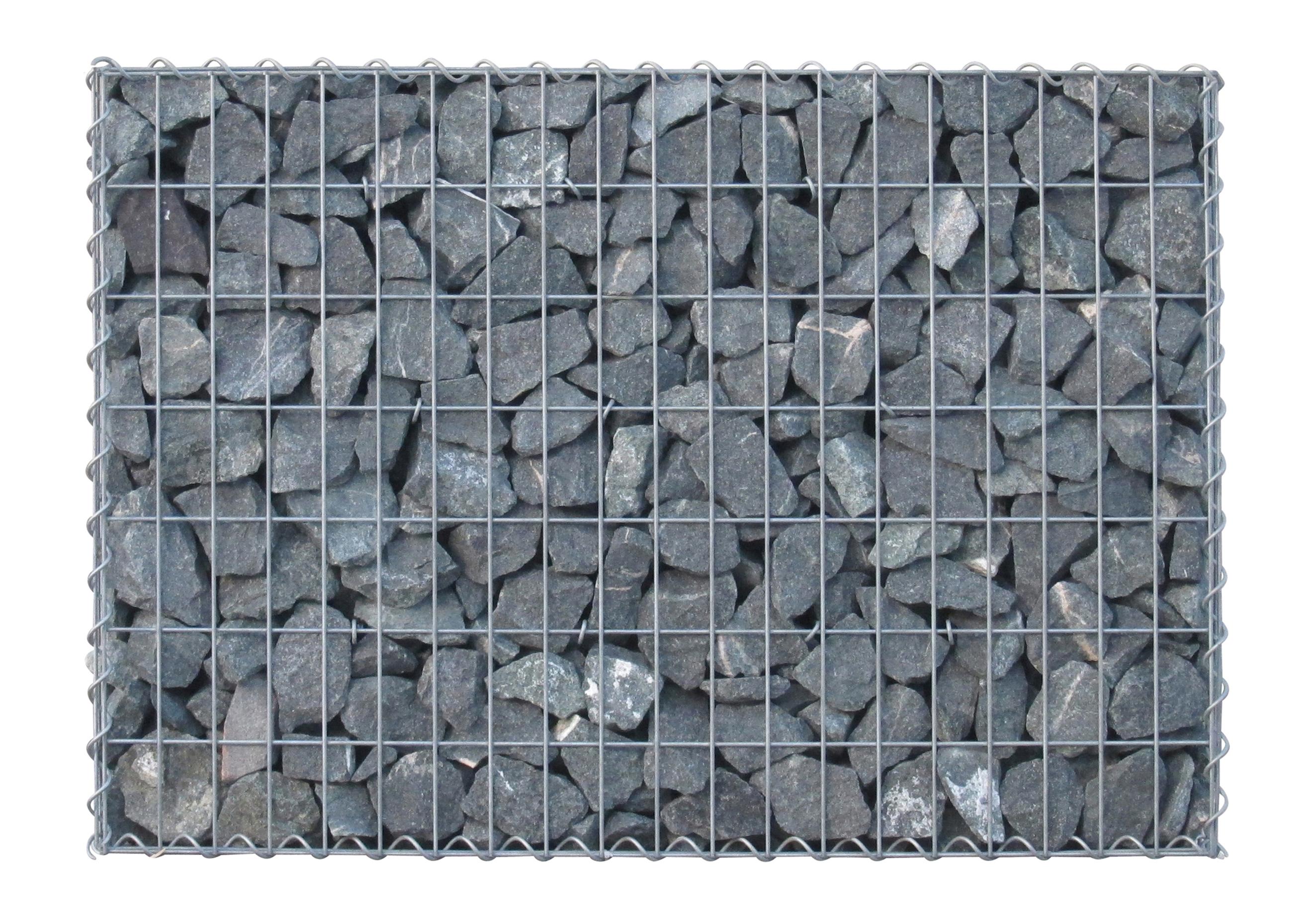 Gabion 100 cm x 70 cm x 30 cm (L x H x D), maskestørrelse 5 cm x 10 cm, spiral