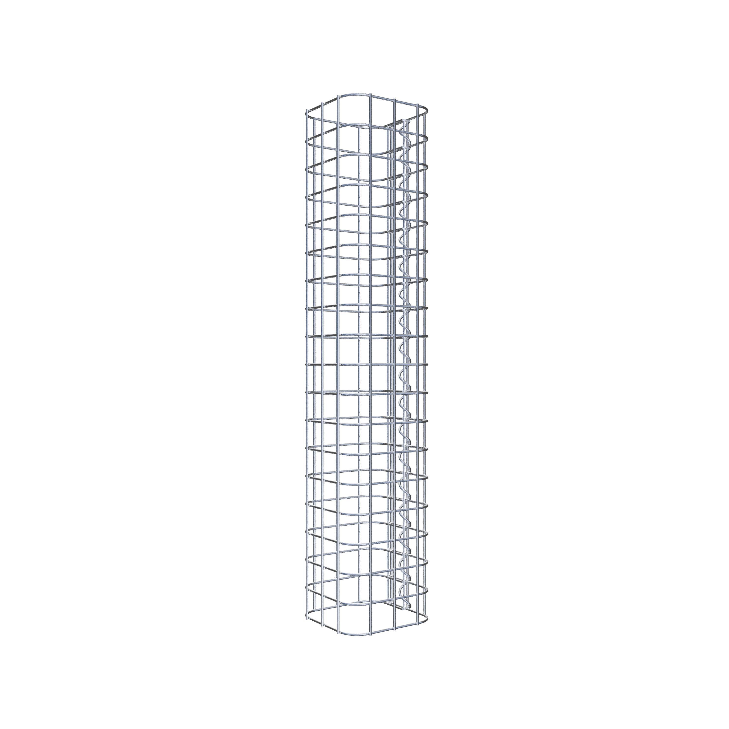 Gabionensäule 17 x 17 cm, MW 5 x 5 cm eckig