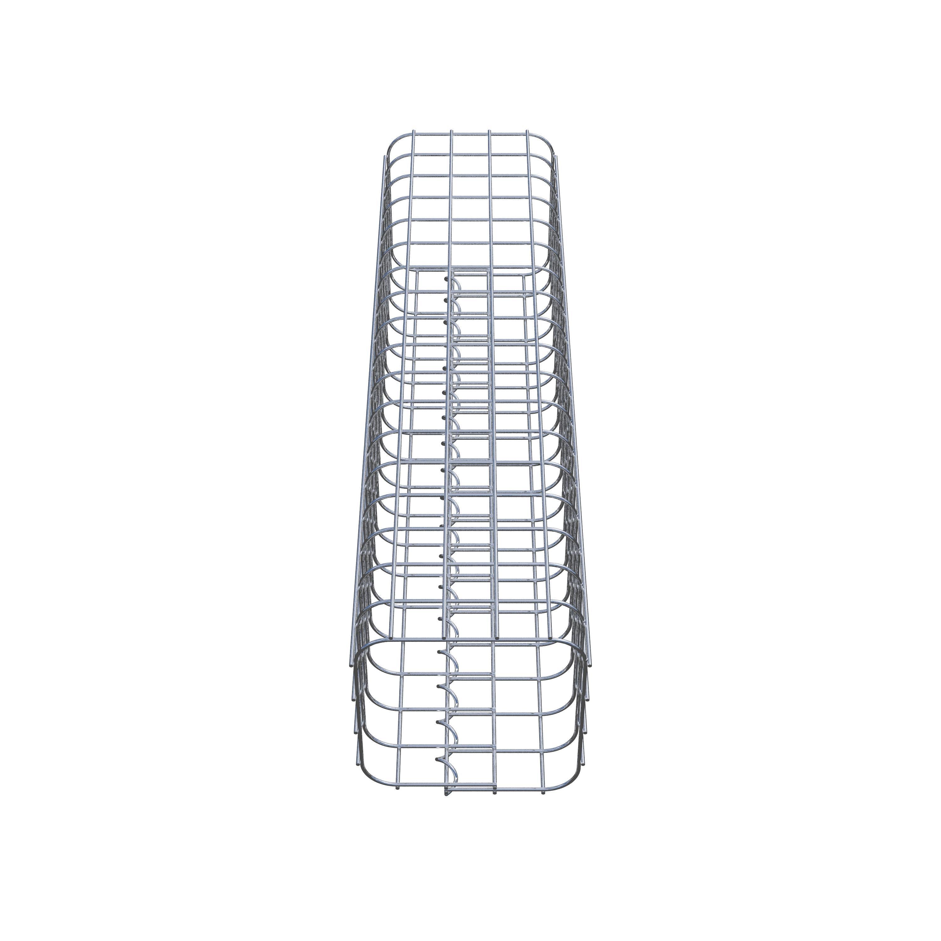 Gabion column 22 x 22 cm MW 5 x 5 cm square