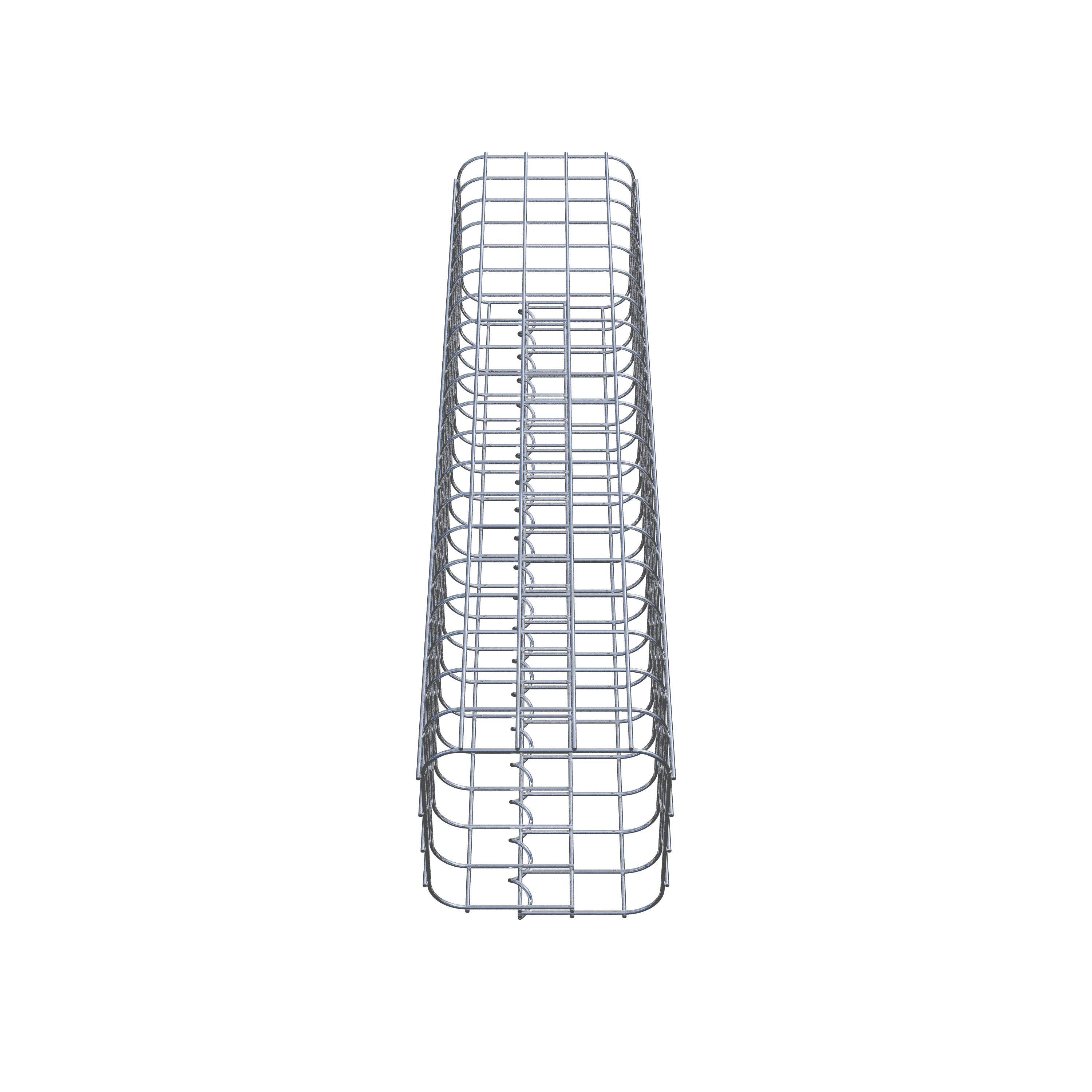 Gabion column 22 x 22 cm MW 5 x 5 cm square