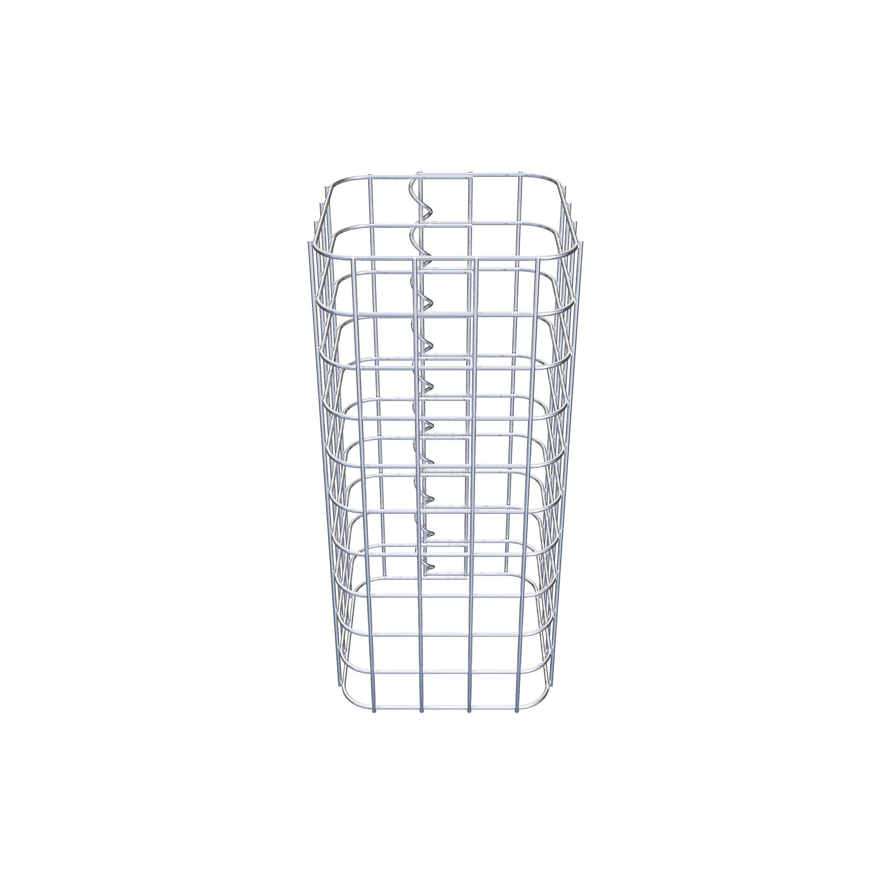 Gabion column 22 x 22 cm MW 5 x 5 cm square