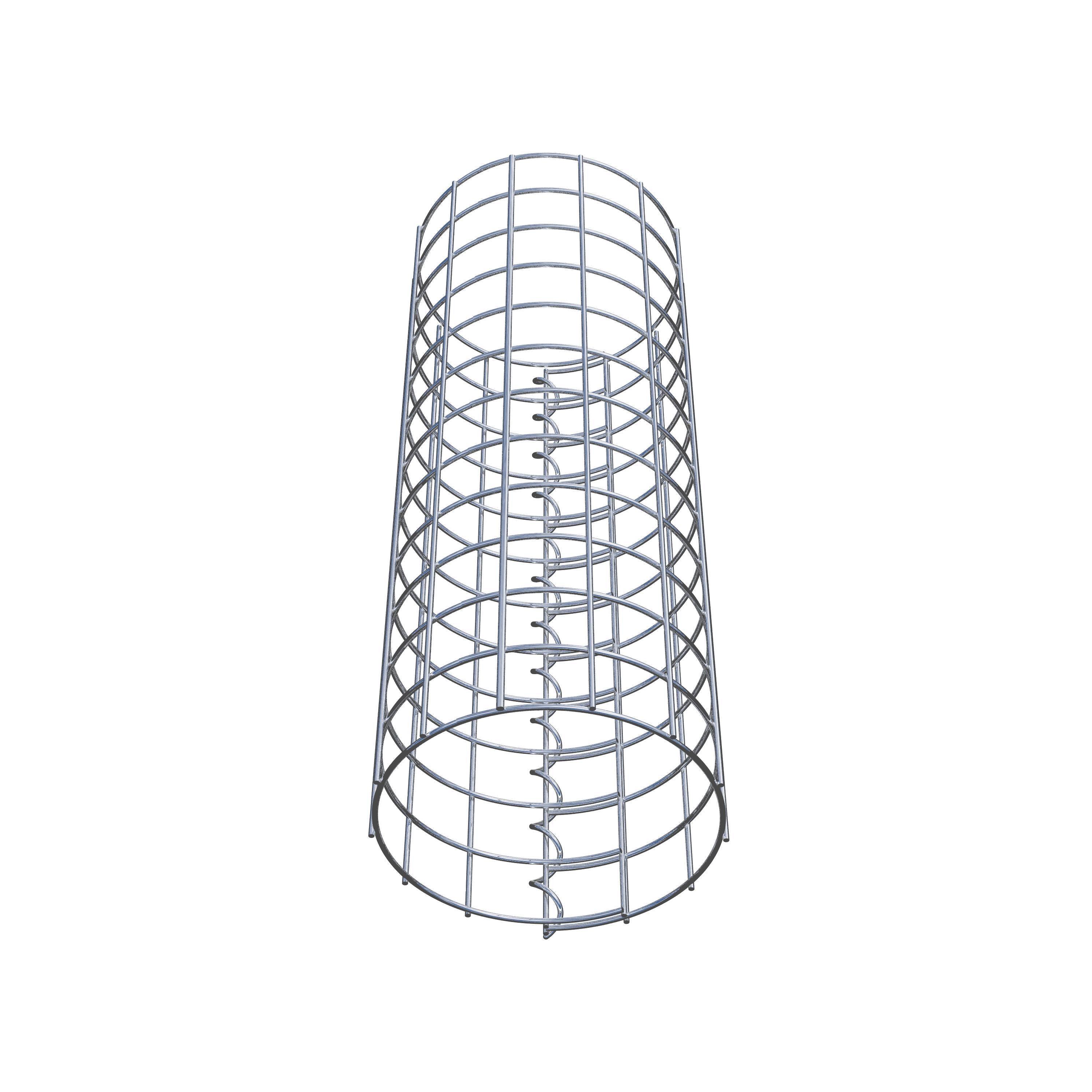 Colonna di gabbioni diametro 22 cm MW 5 x 5 cm rotonda