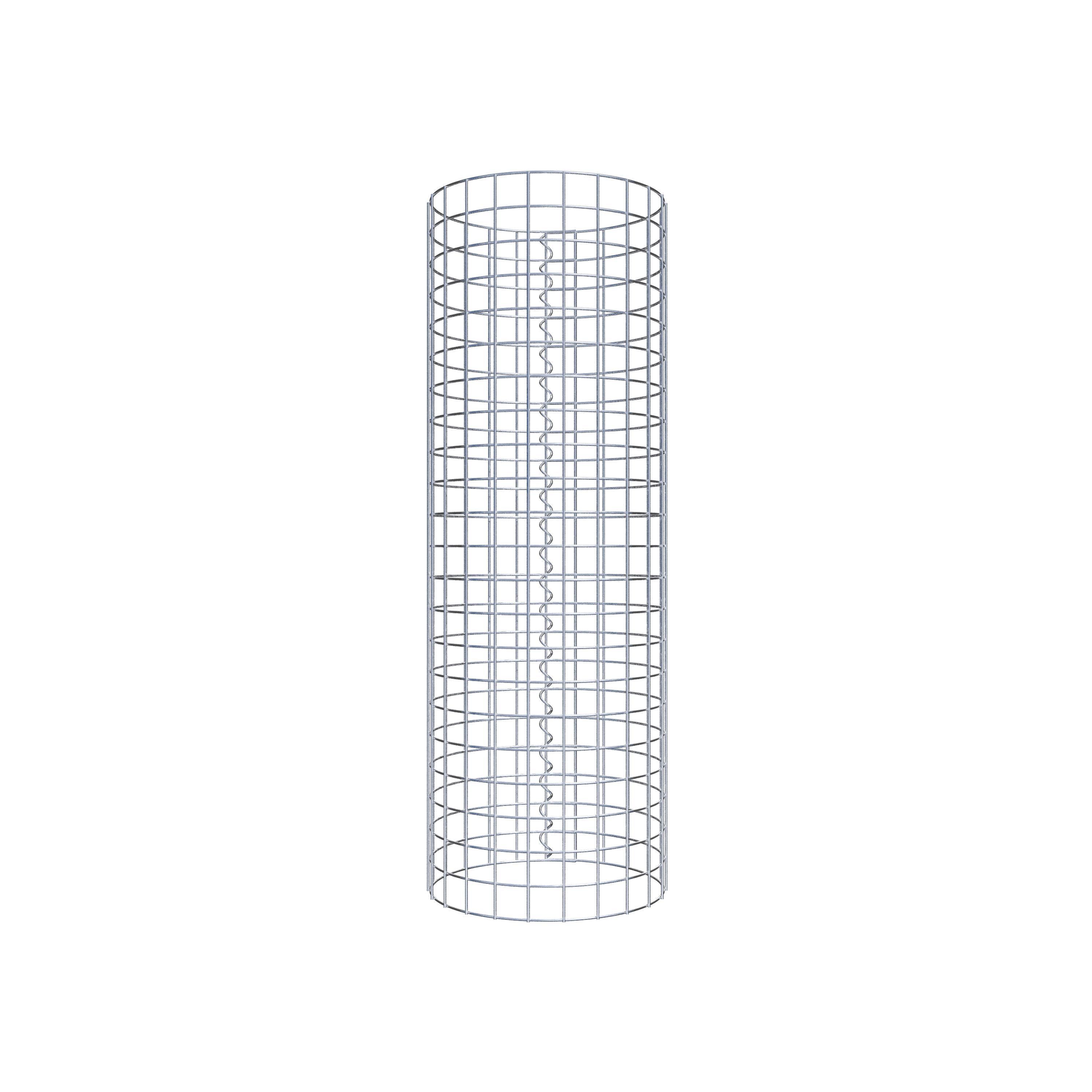 Gabionensäule Durchmesser 37 cm MW 5 x 5 cm rund