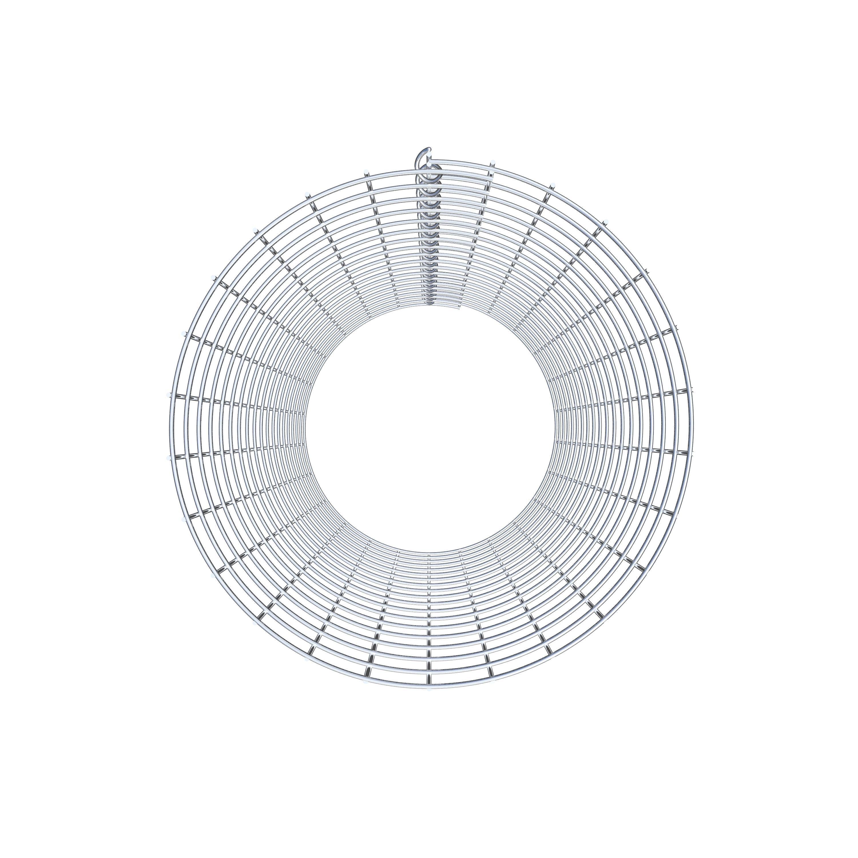 Colonna di gabbioni diametro 42 cm MW 5 x 5 cm rotonda