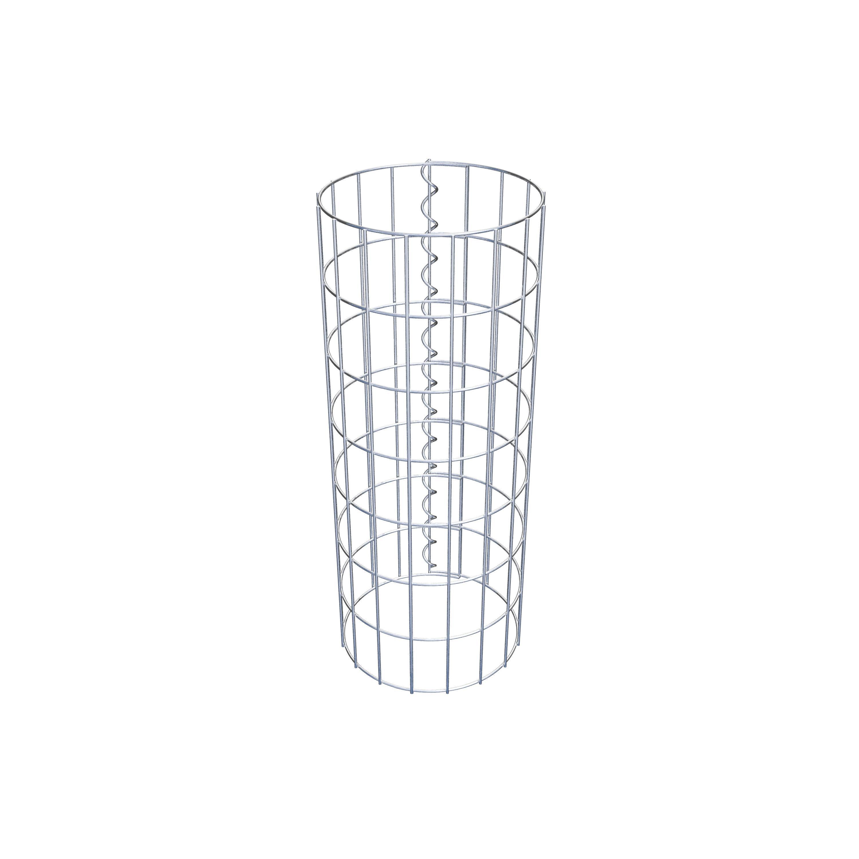 Gabion column diameter 27 cm, MW 5 x 10 cm round