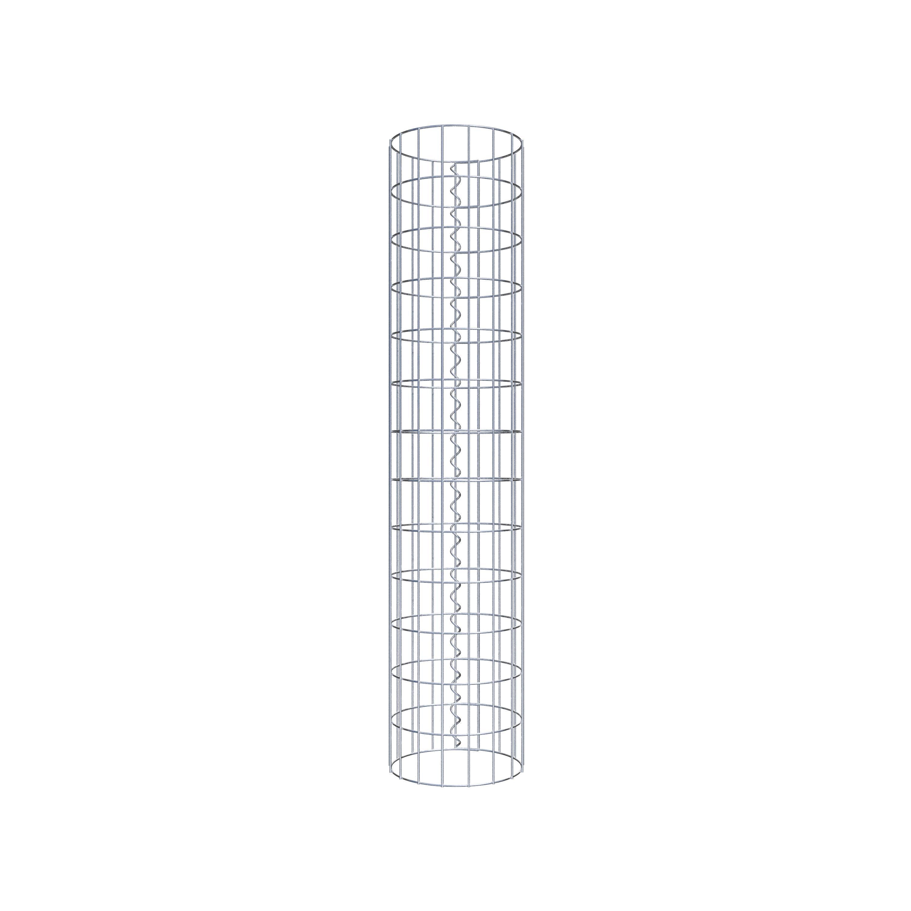 Gabion column diameter 27 cm, MW 5 x 10 cm round