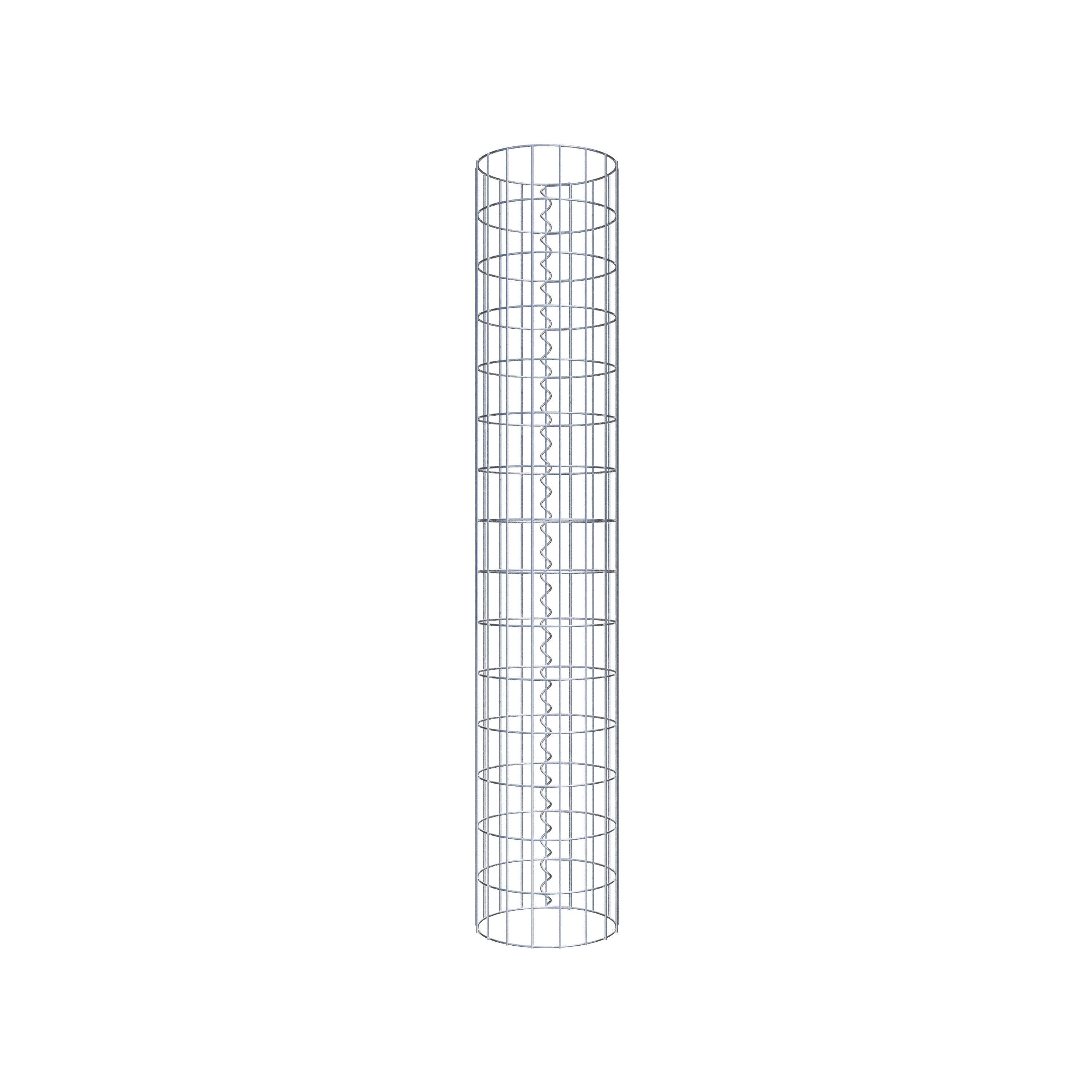 Gabion column diameter 27 cm, MW 5 x 10 cm round