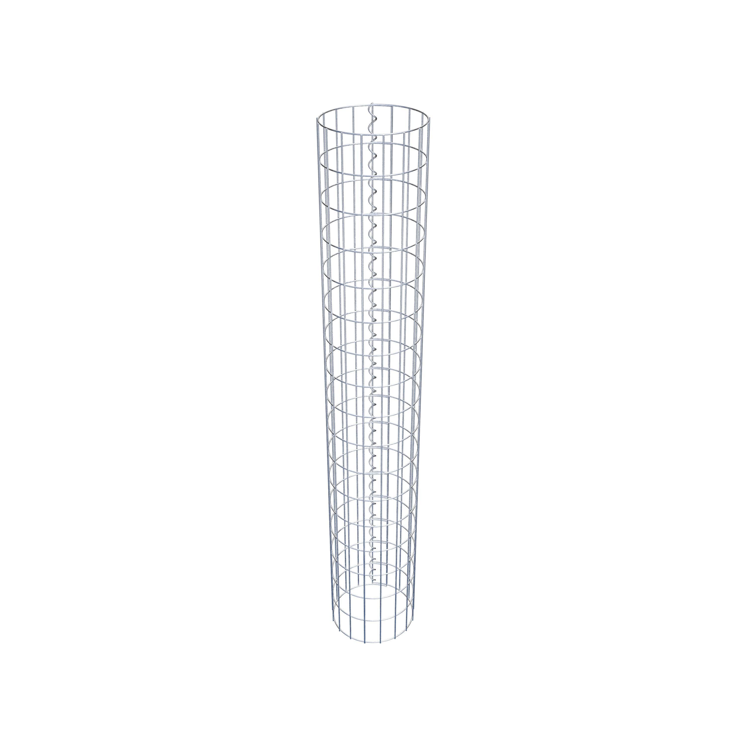 Gabion column diameter 27 cm, MW 5 x 10 cm round