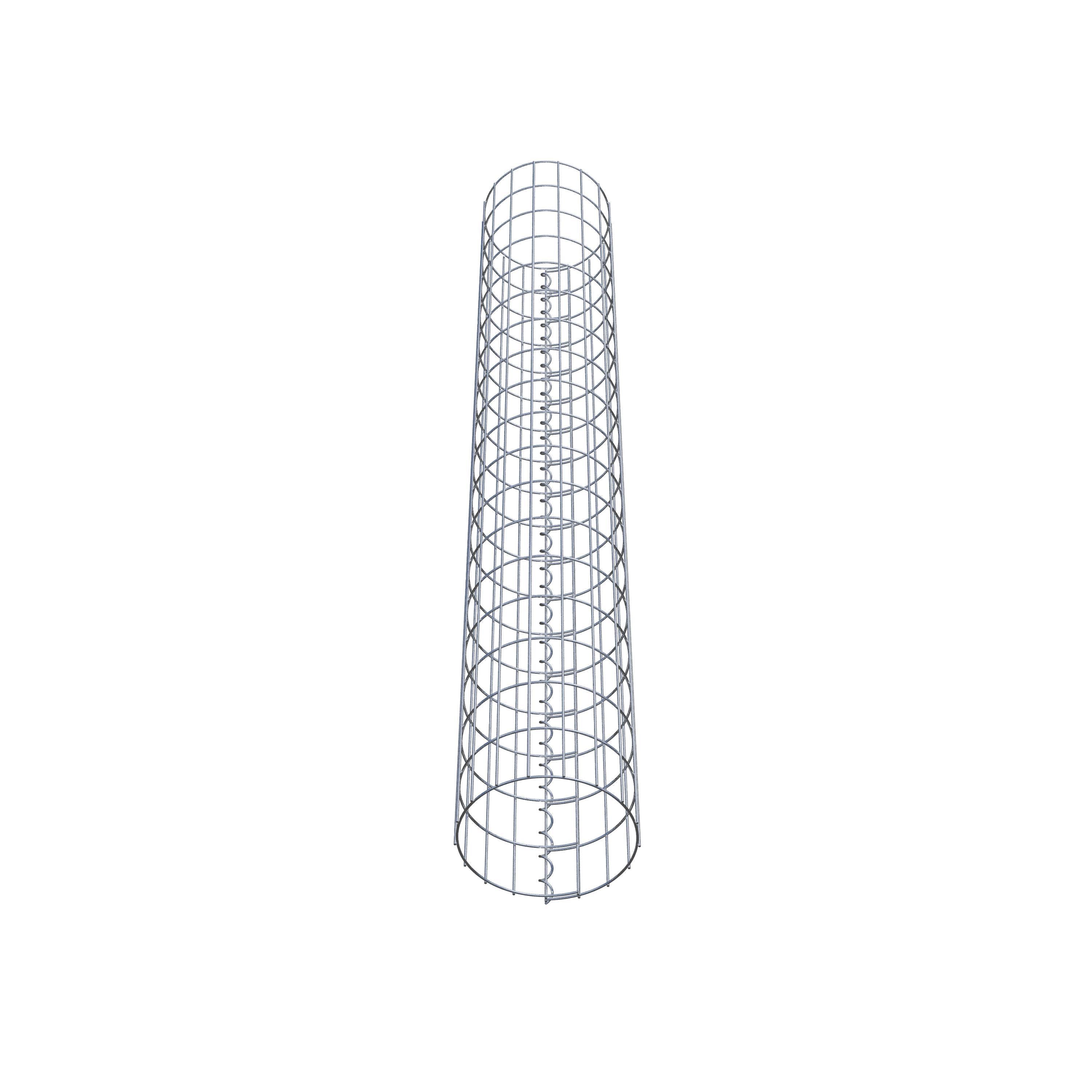 Gabion column diameter 27 cm, MW 5 x 10 cm round