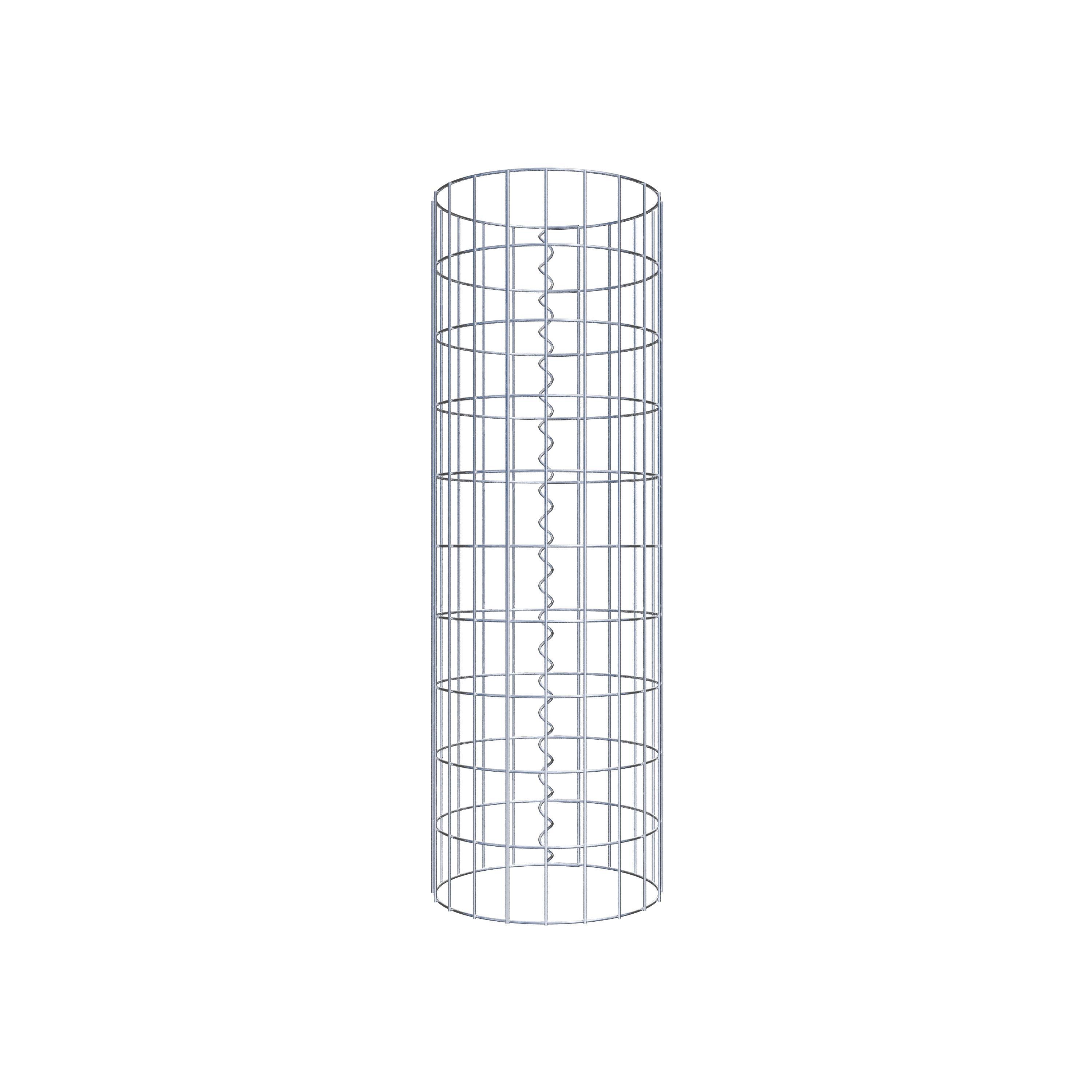 Gabionensäule Durchmesser 32 cm, MW 5 x 10 cm rund