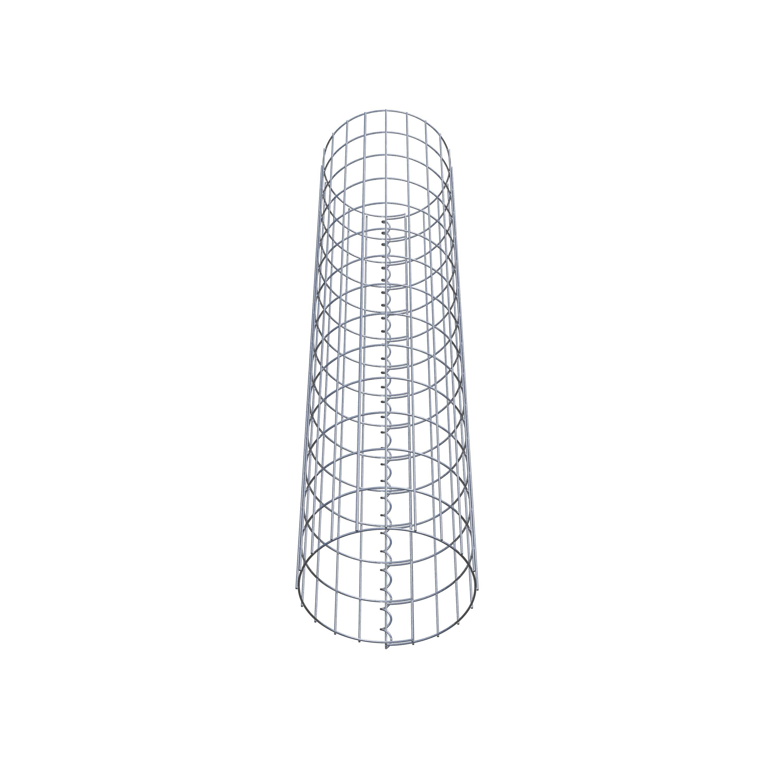 Gabionensäule Durchmesser 32 cm, MW 5 x 10 cm rund