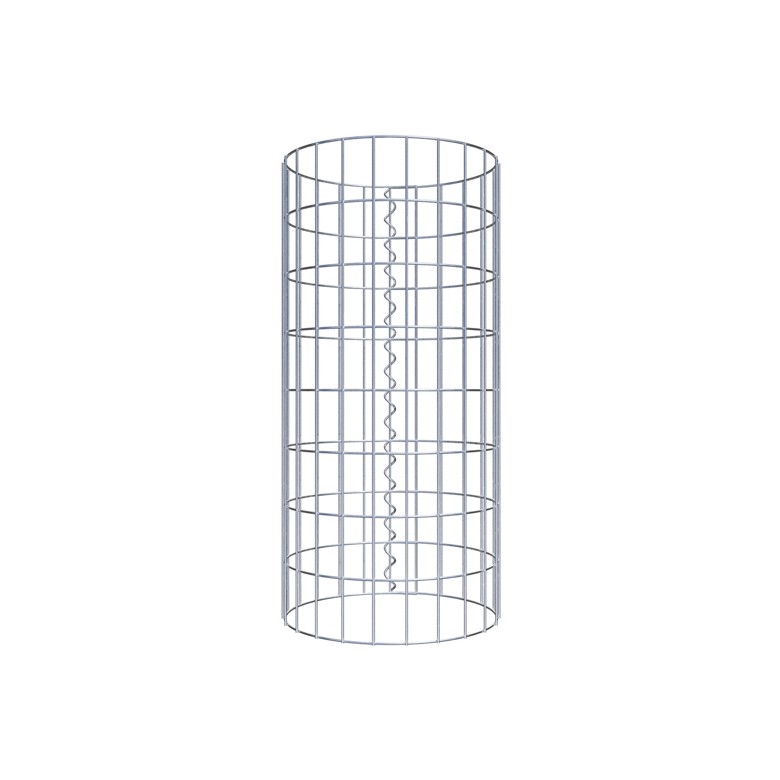 Gabionensäule Durchmesser 37 cm, MW 5 x 10 cm rund