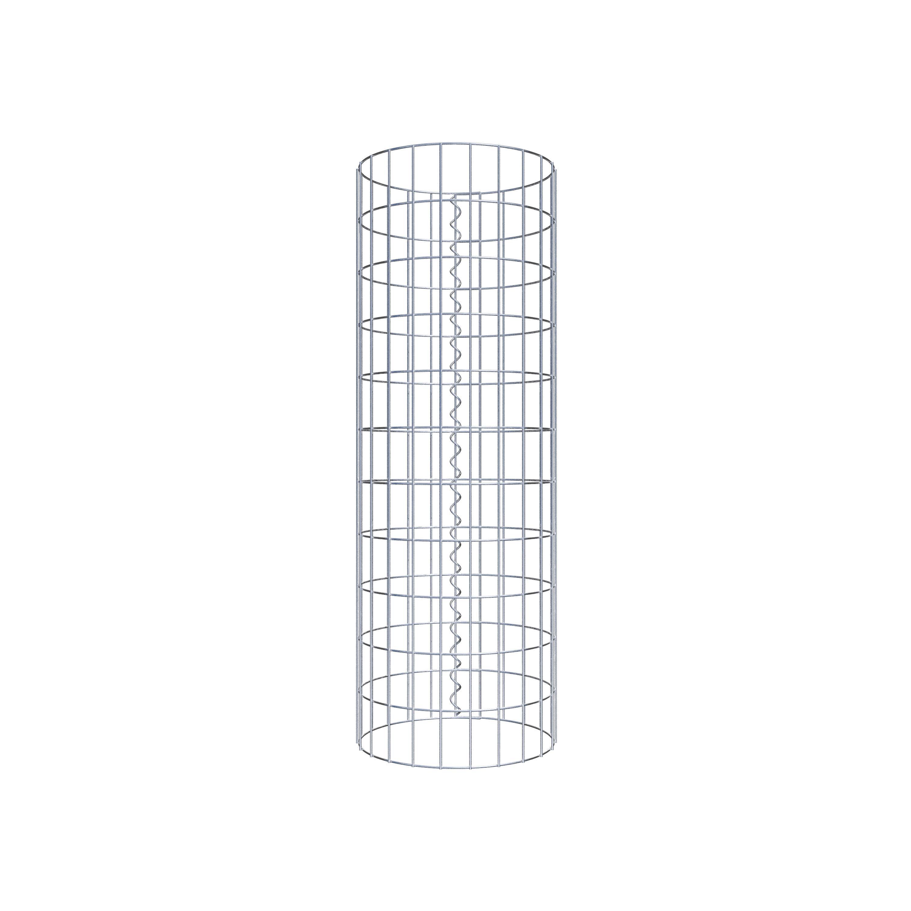 Gabionensäule Durchmesser 37 cm, MW 5 x 10 cm rund