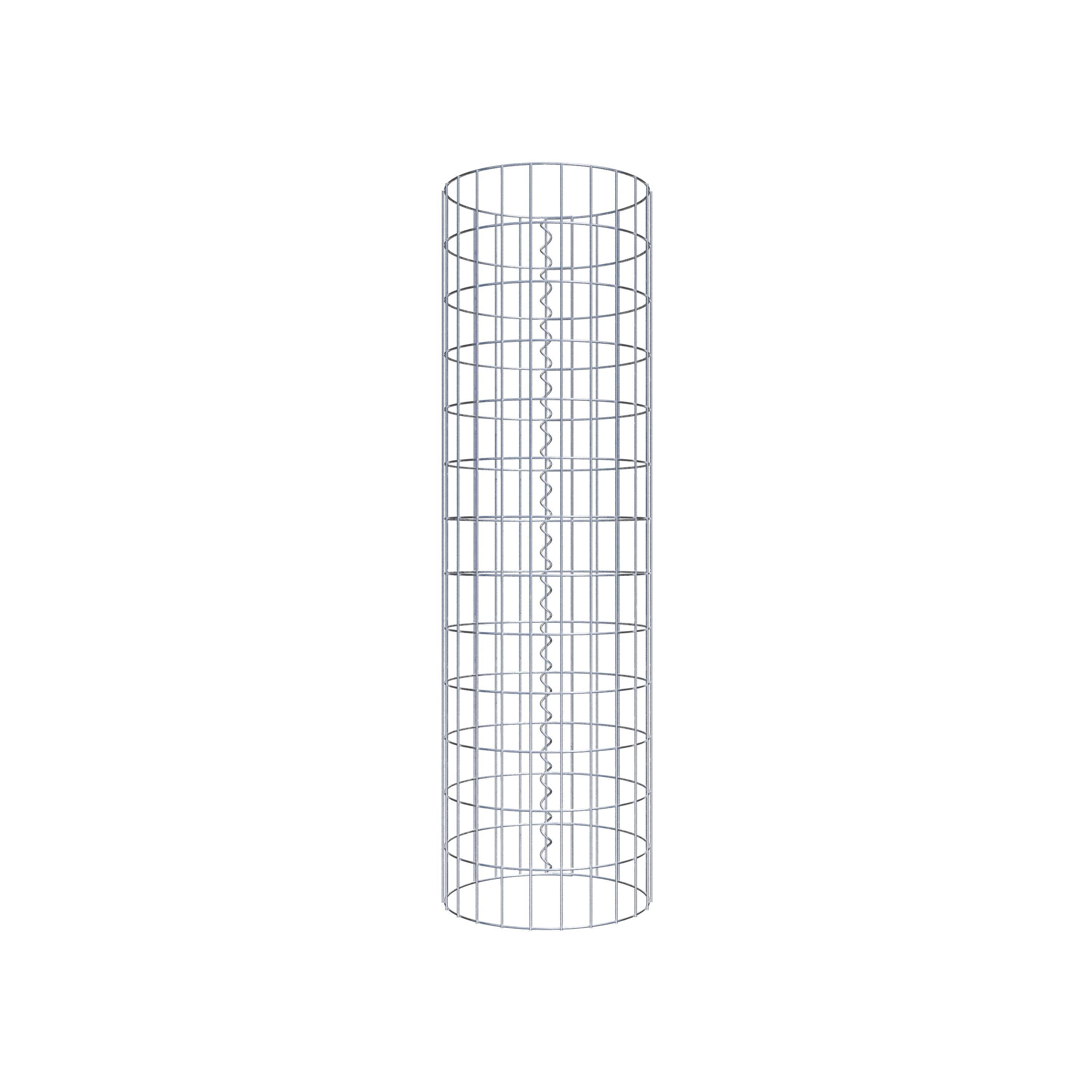 Gabionensäule Durchmesser 37 cm, MW 5 x 10 cm rund