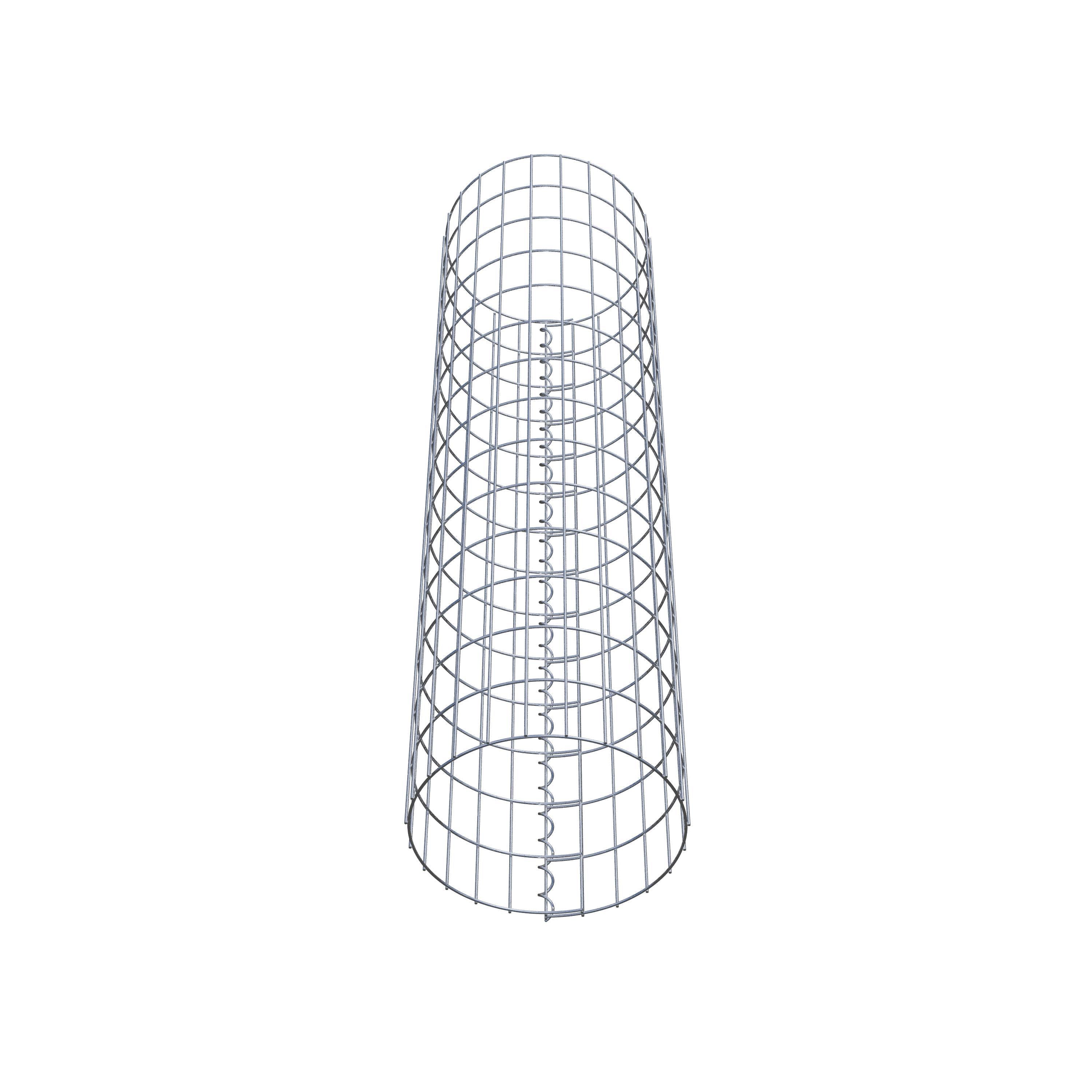 Gabionensäule Durchmesser 37 cm, MW 5 x 10 cm rund