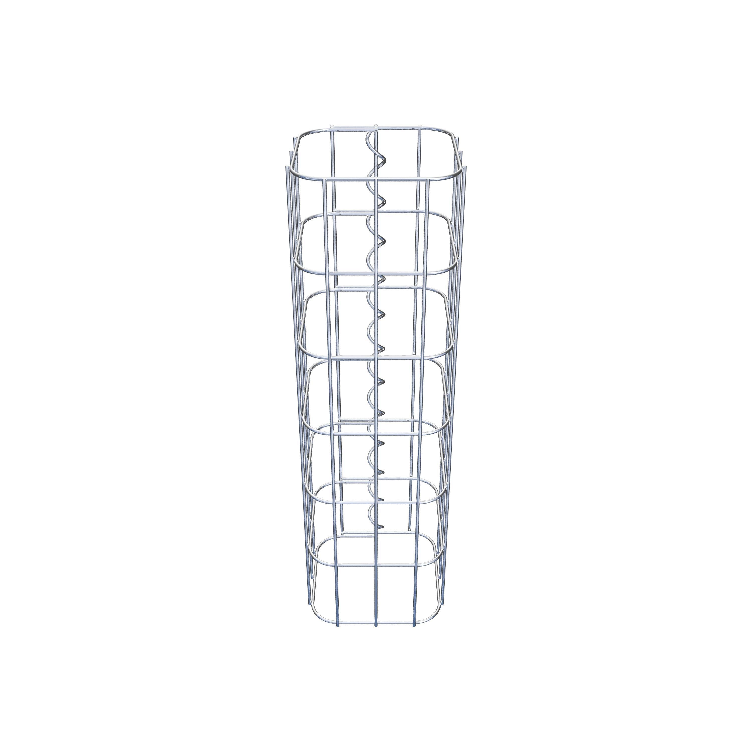 Gabionensäule 17 x 17 cm, MW 5 x 10 cm eckig