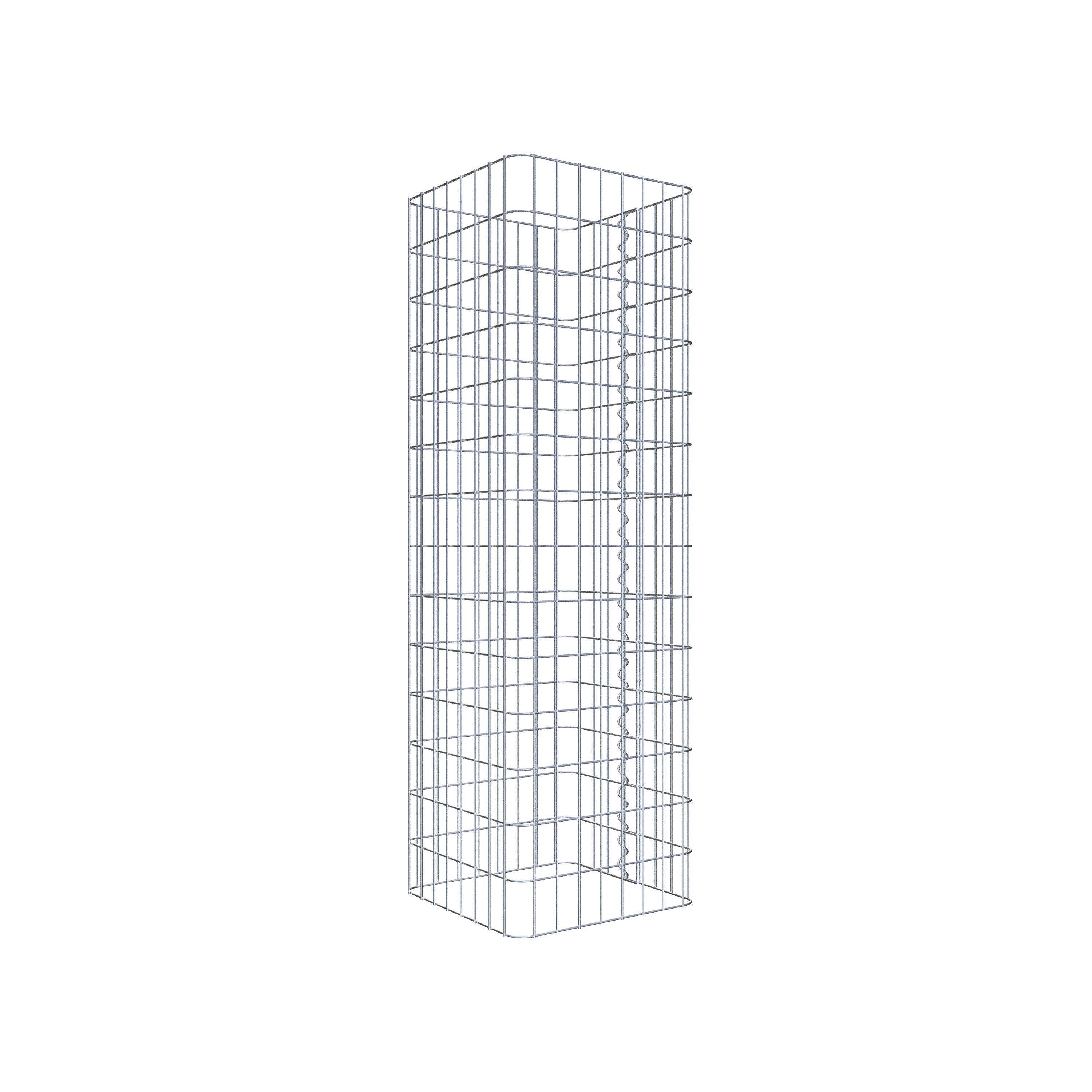 Gabion column 42 x 42 cm, MW 5 x 10 cm square