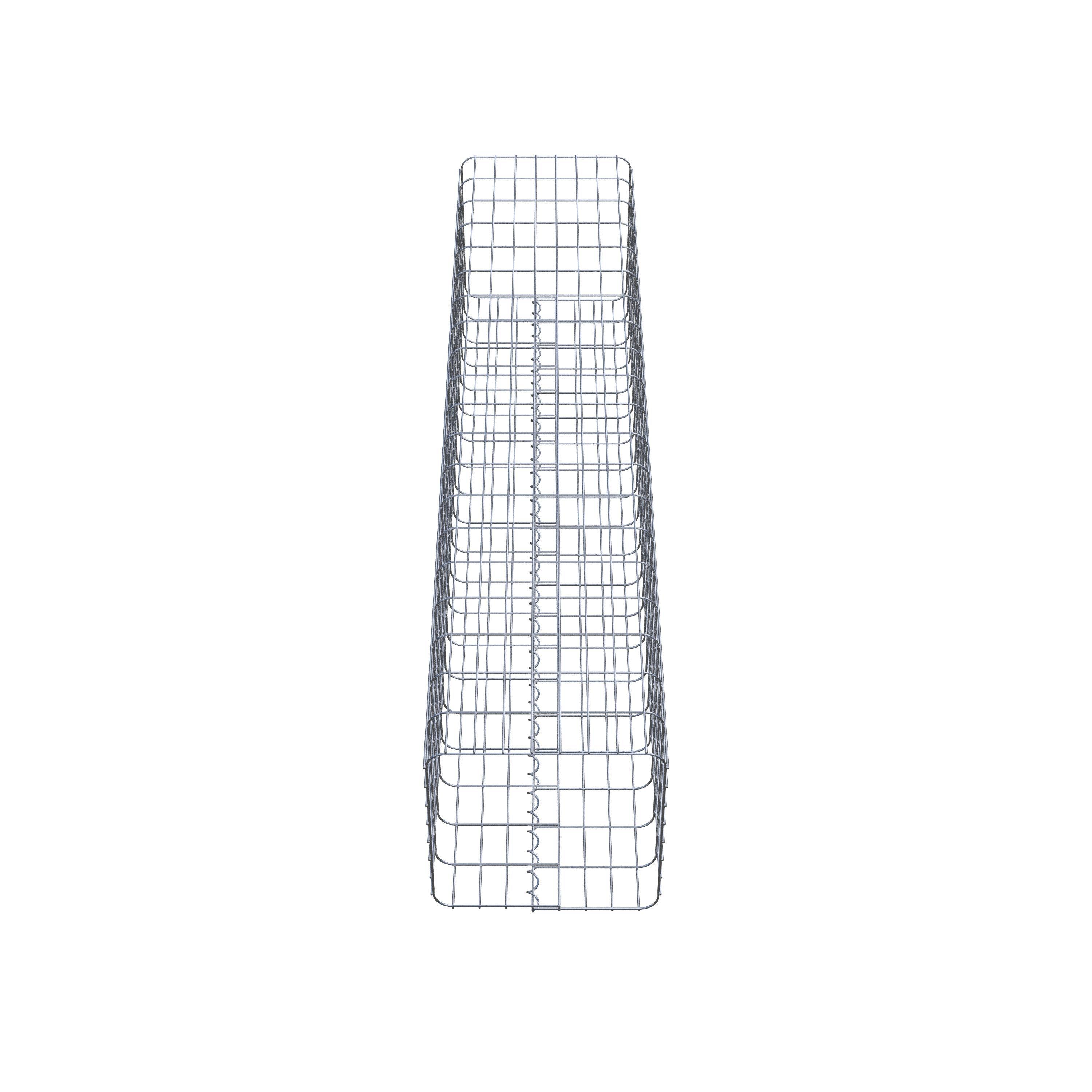 Gabion column 42 x 42 cm, MW 5 x 10 cm square