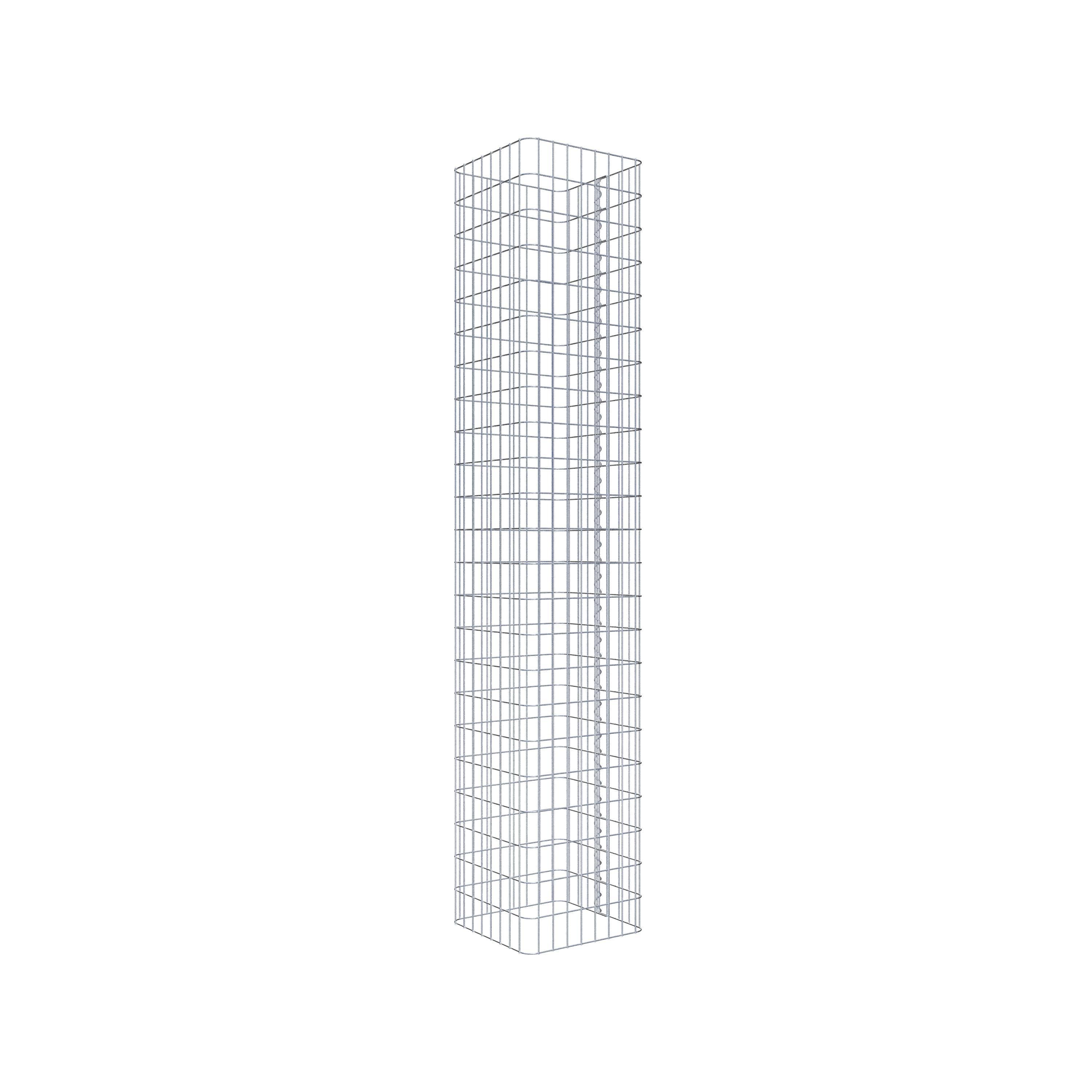 Gabionensäule 42 x 42 cm, MW 5 x 10 cm eckig