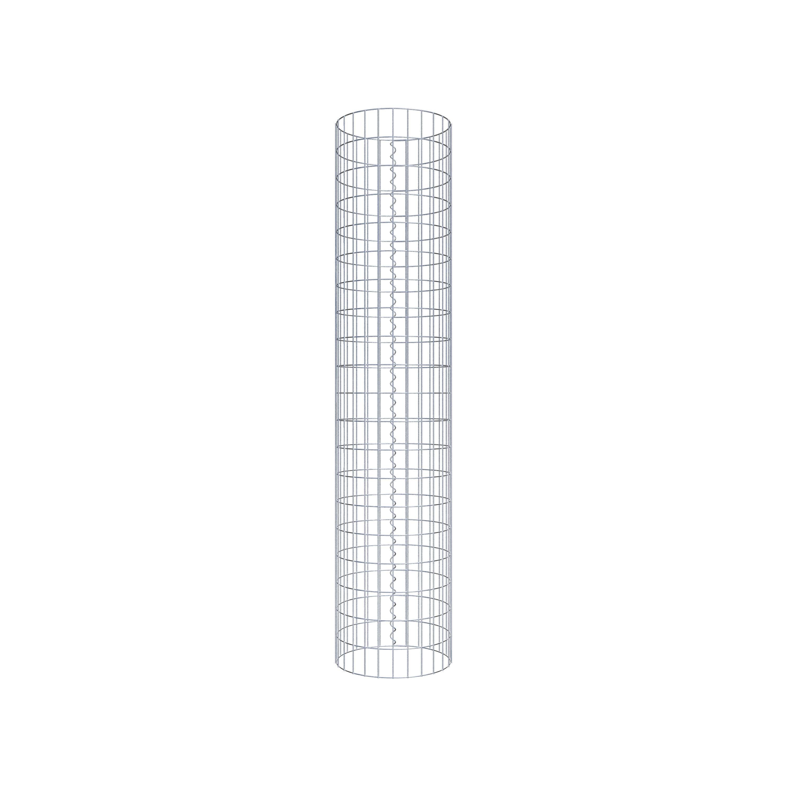 Gabionensäule Durchmesser 42 cm, MW 5 x 10 cm rund