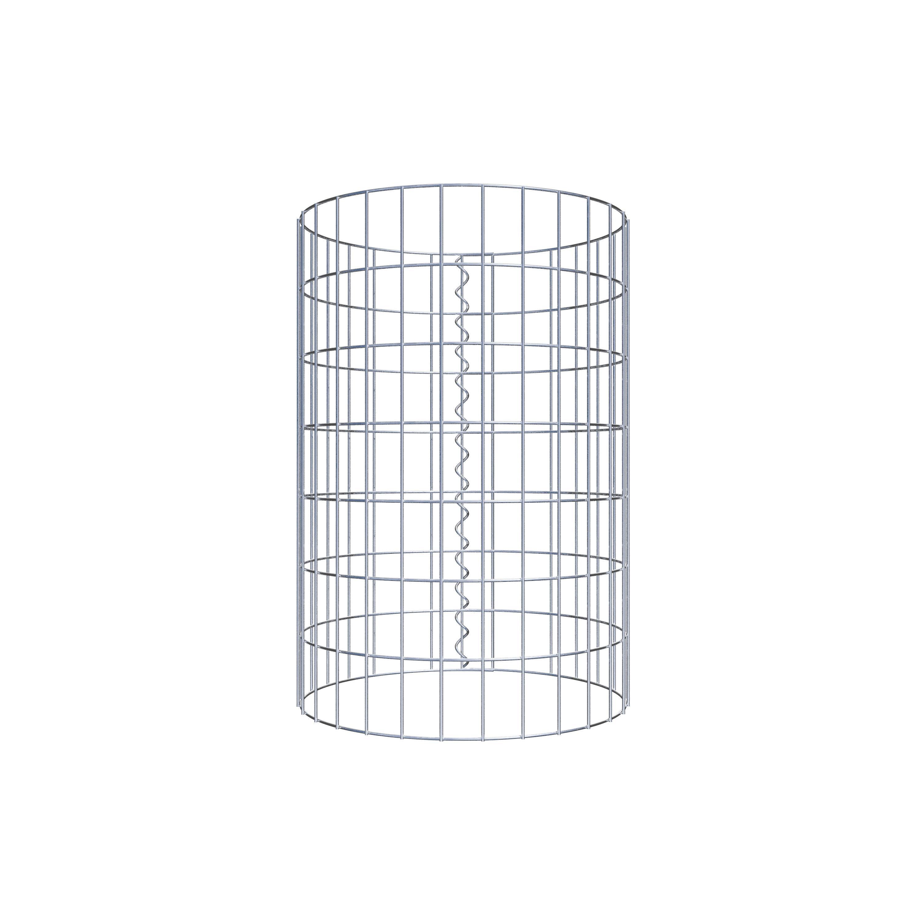 Gabionensäule Durchmesser 47 cm, MW 5 x 10 cm rund