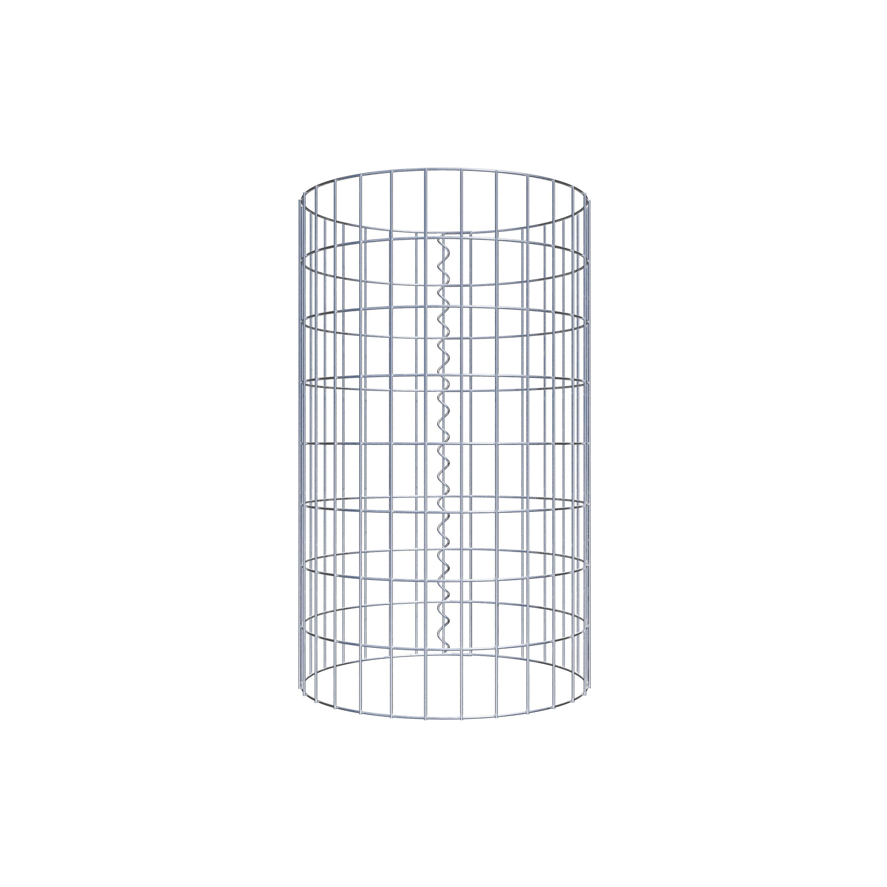 Gabionensäule Durchmesser 47 cm, MW 5 x 10 cm rund