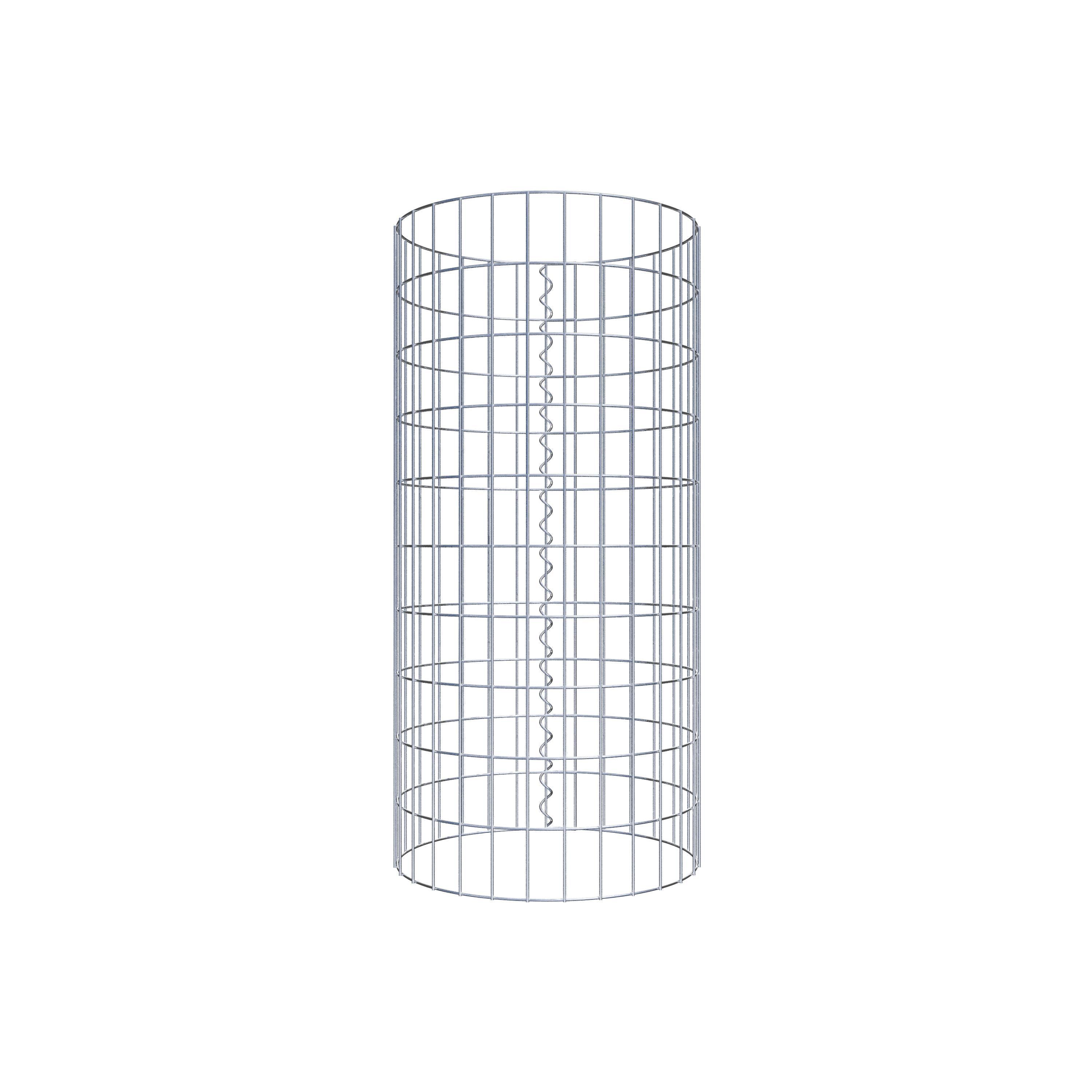 Gabionensäule Durchmesser 47 cm, MW 5 x 10 cm rund