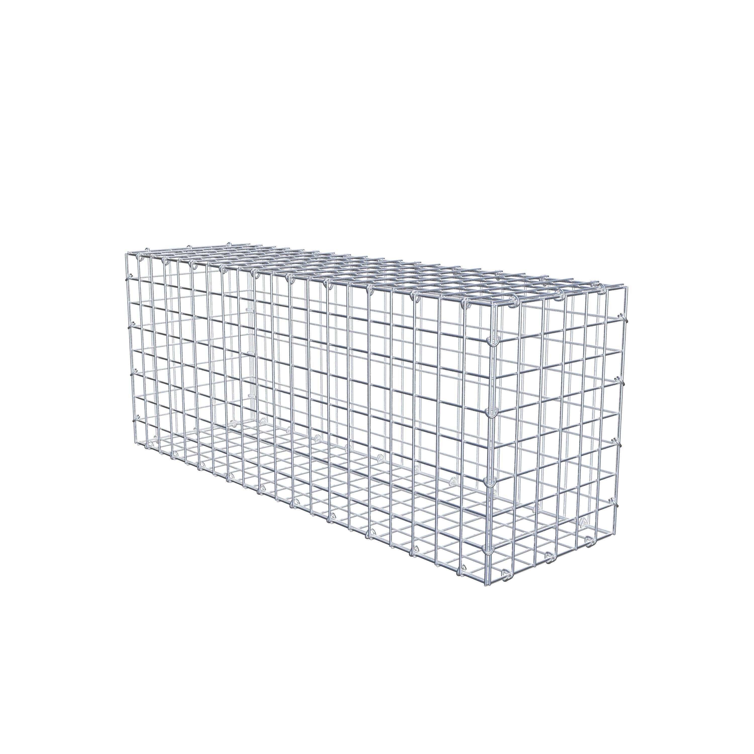 Gabione 100 cm x 40 cm x 30 cm (L x H x T), Maschenweite 5 cm x 5 cm, C-Ring