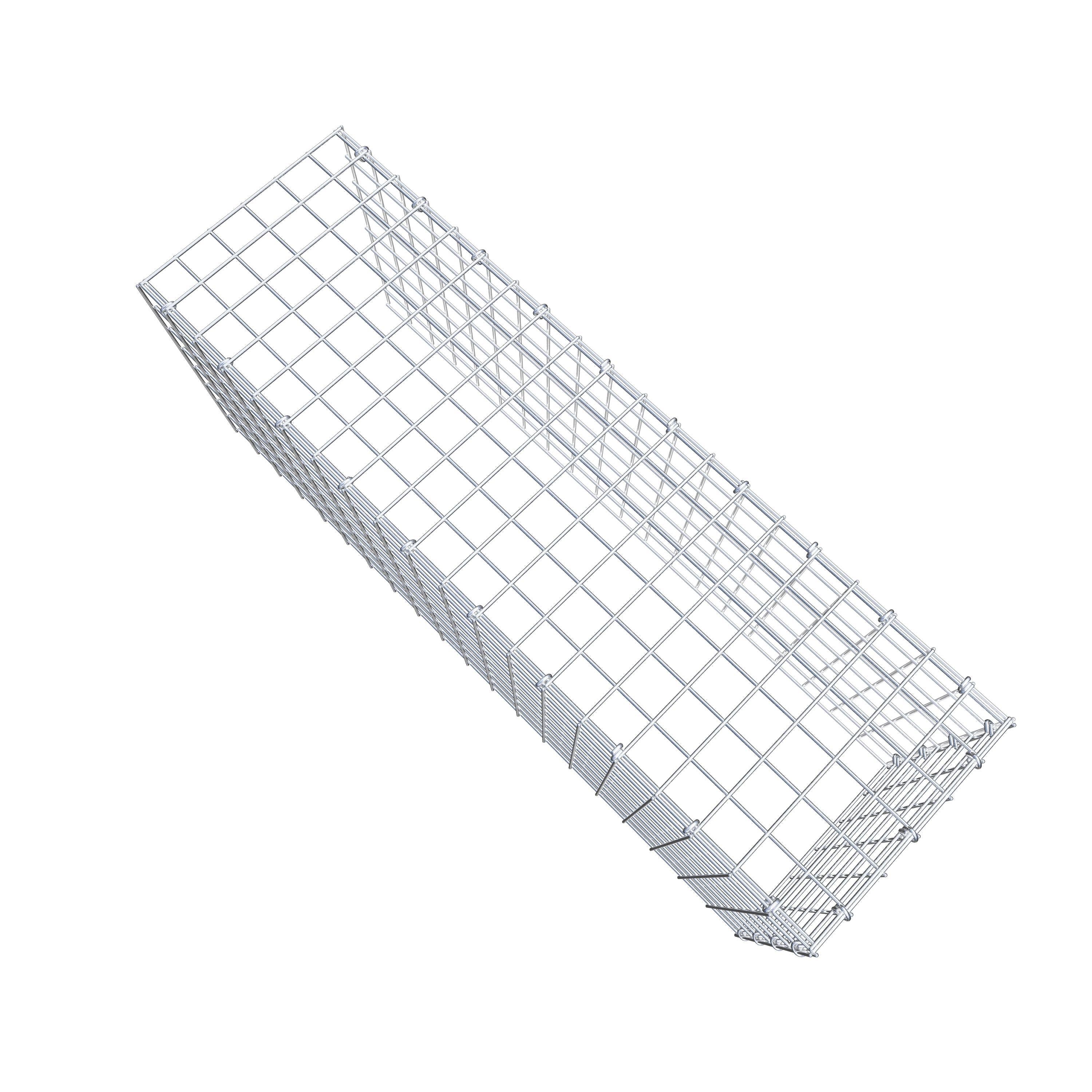 Pile aggiuntivo tipo 4 100 cm x 40 cm x 30 cm (L x H x P), maglia 5 cm x 5 cm, anello a C