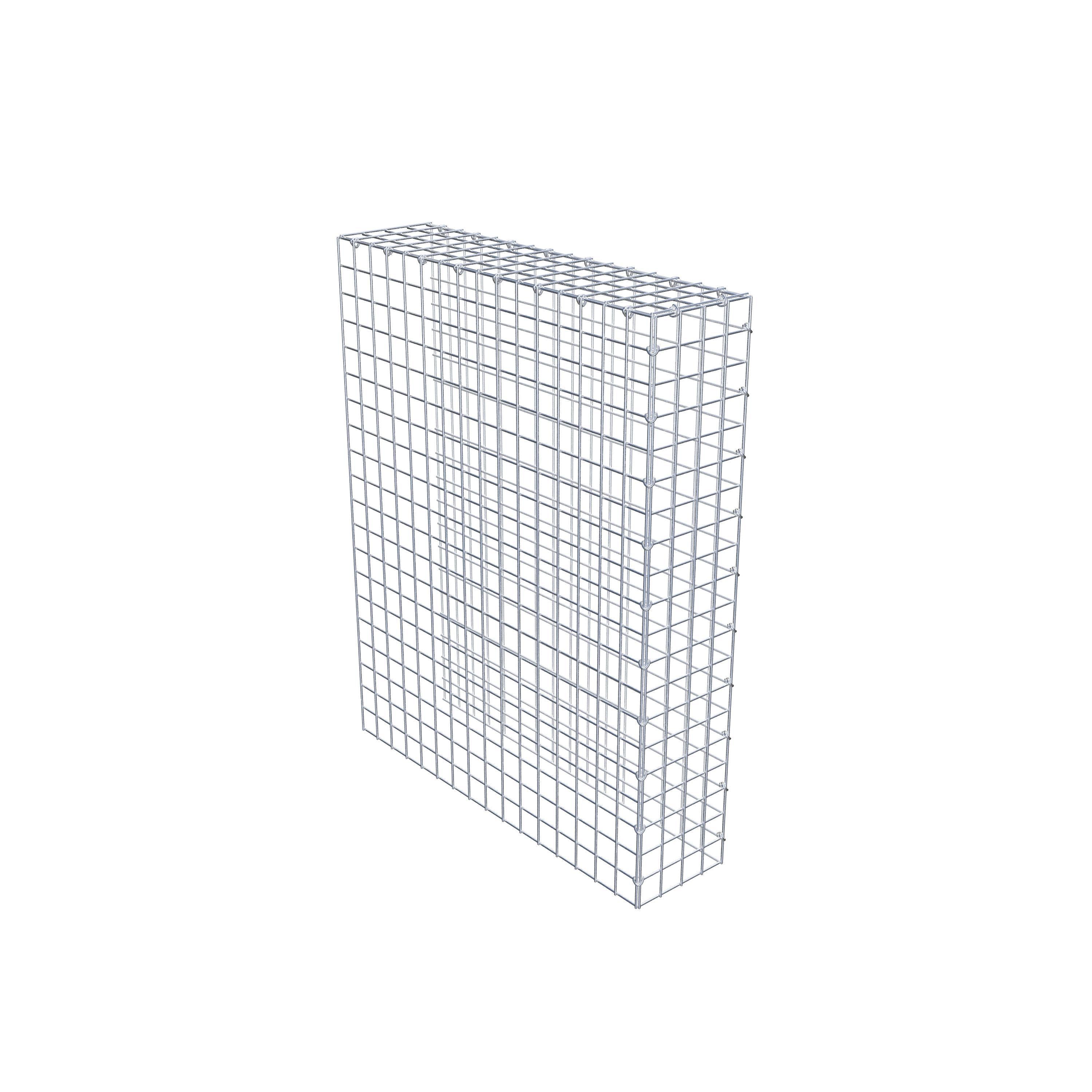 Anbaugabione Typ 4 100 cm x 80 cm x 20 cm (L x H x T), Maschenweite 5 cm x 5 cm, C-Ring