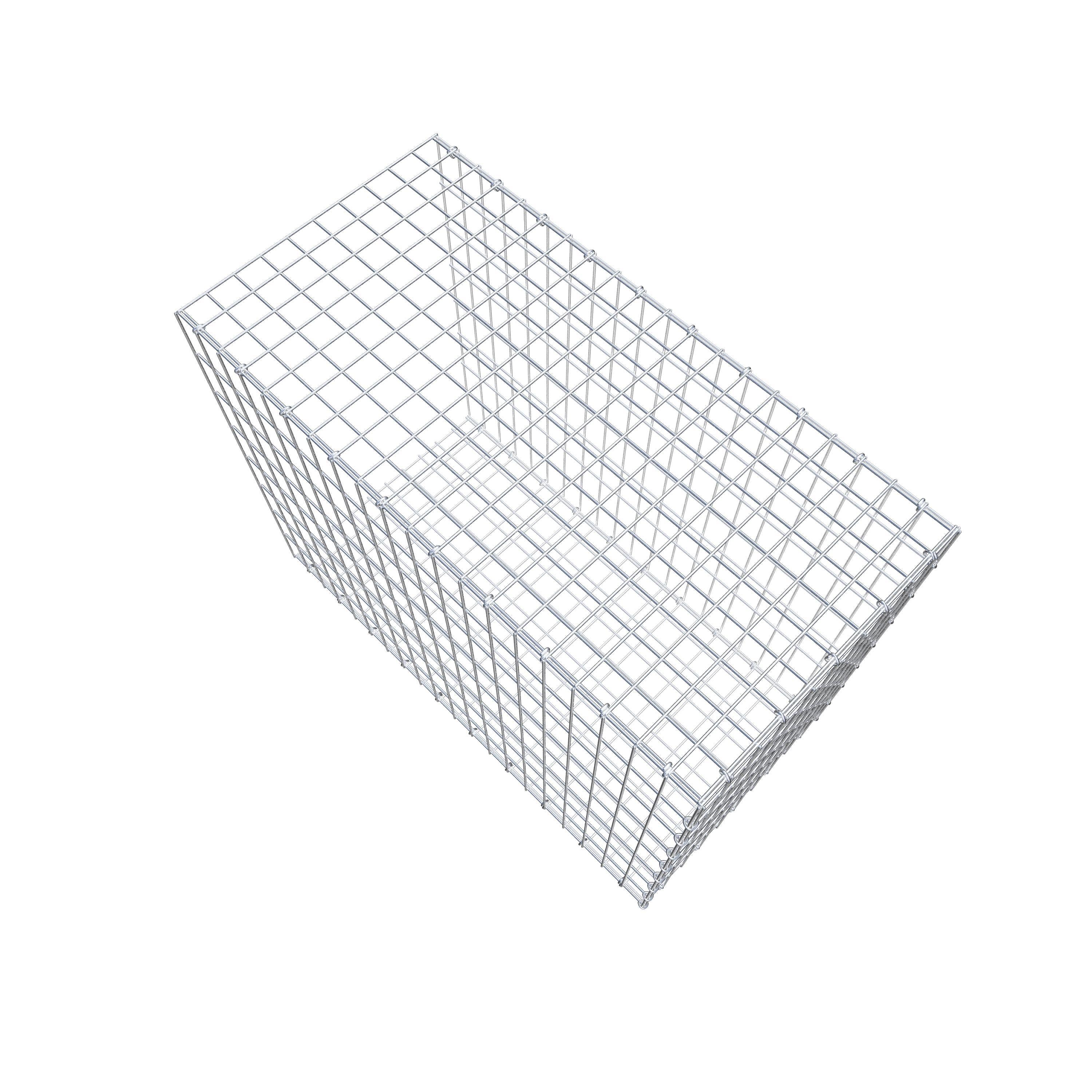 Pile aggiuntivo tipo 2 100 cm x 80 cm x 50 cm, maglia 5 cm x 10 cm, anello a C