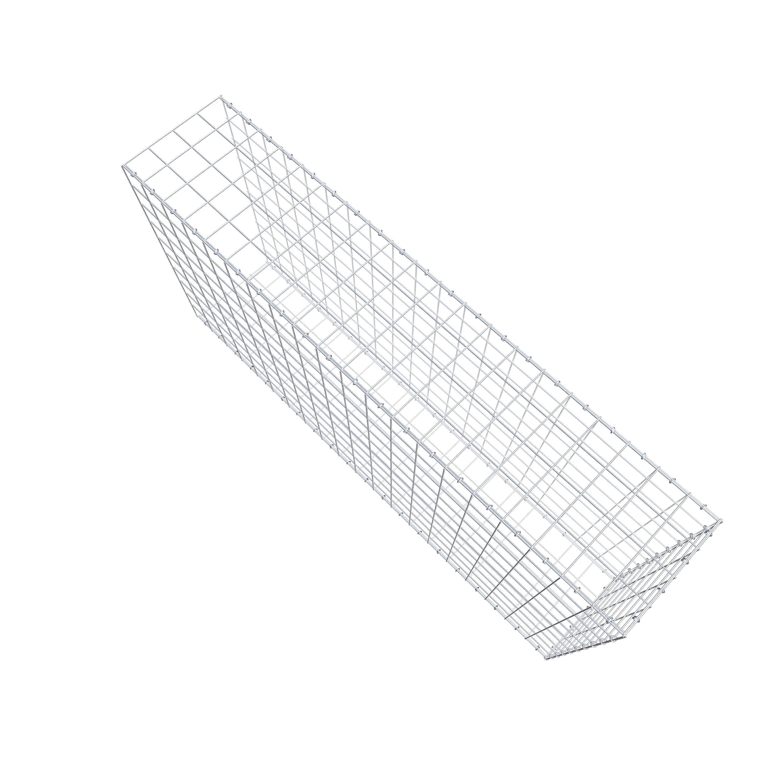 Pile aggiuntivo tipo 2 200 cm x 100 cm x 40 cm (L x H x P), maglia 10 cm x 10 cm, anello a C