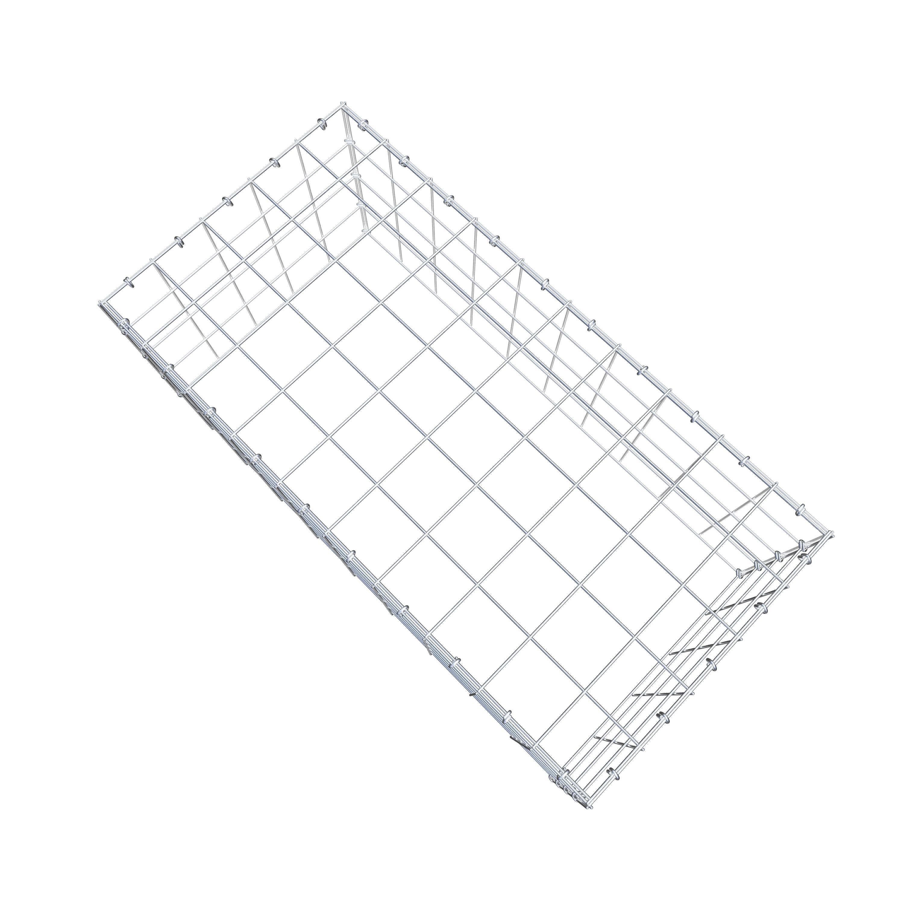 Pile aggiuntivo tipo 3 100 cm x 40 cm x 50 cm (L x H x P), maglia 10 cm x 10 cm, anello a C