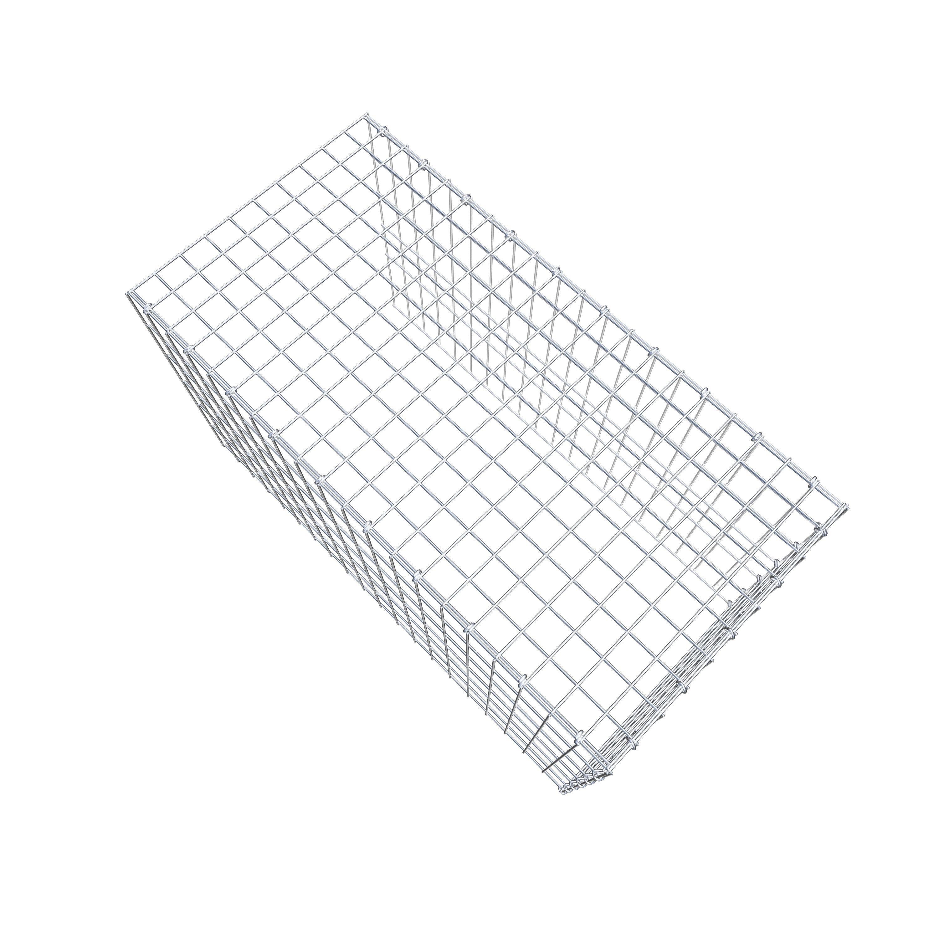 Anbaugabione Typ 4 100 cm x 60 cm x 50 cm (L x H x T), Maschenweite 5 cm x 10 cm, C-Ring