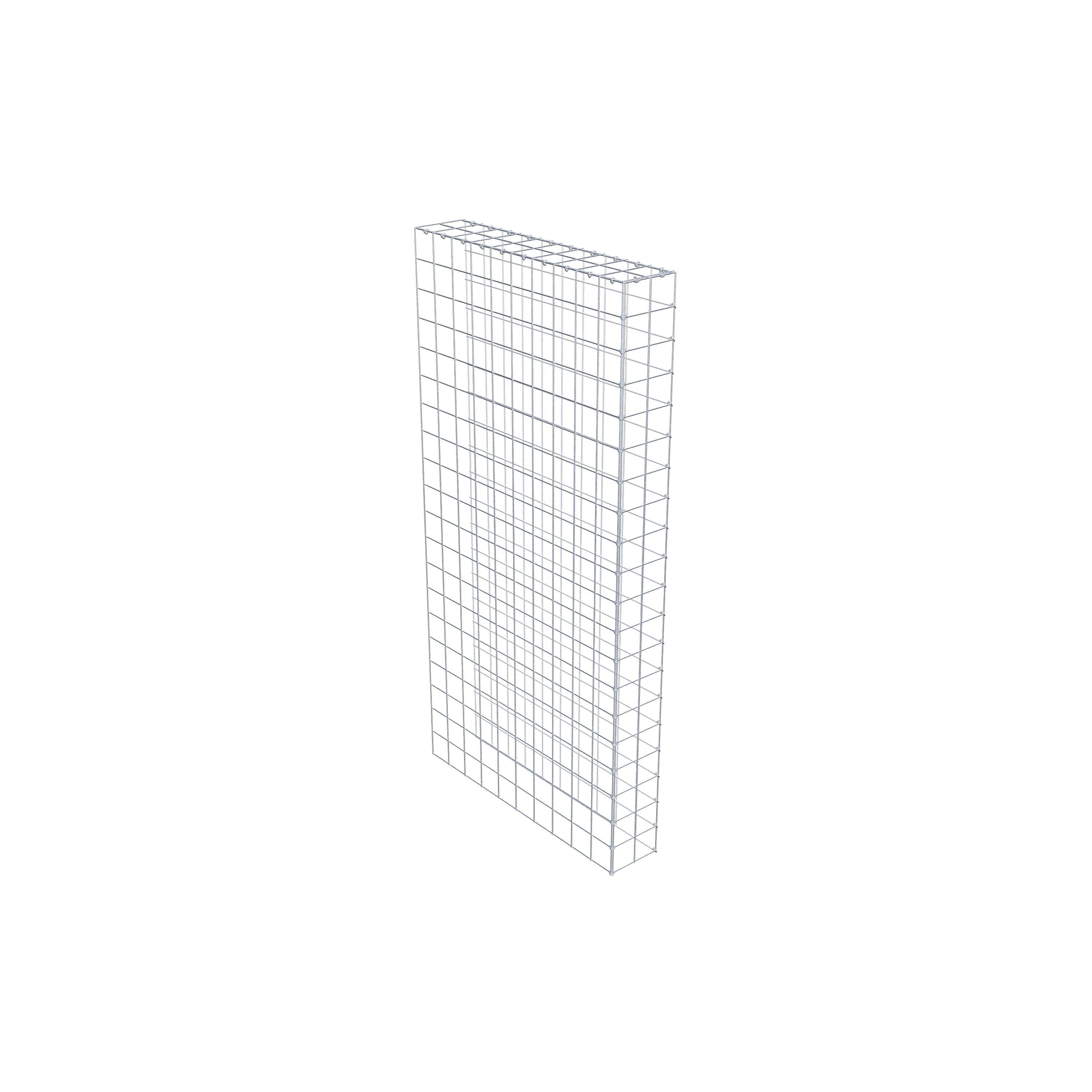 Anbaugabione Typ 4 200 cm x 100 cm x 20 cm (L x H x T), Maschenweite 10 cm x 10 cm, C-Ring