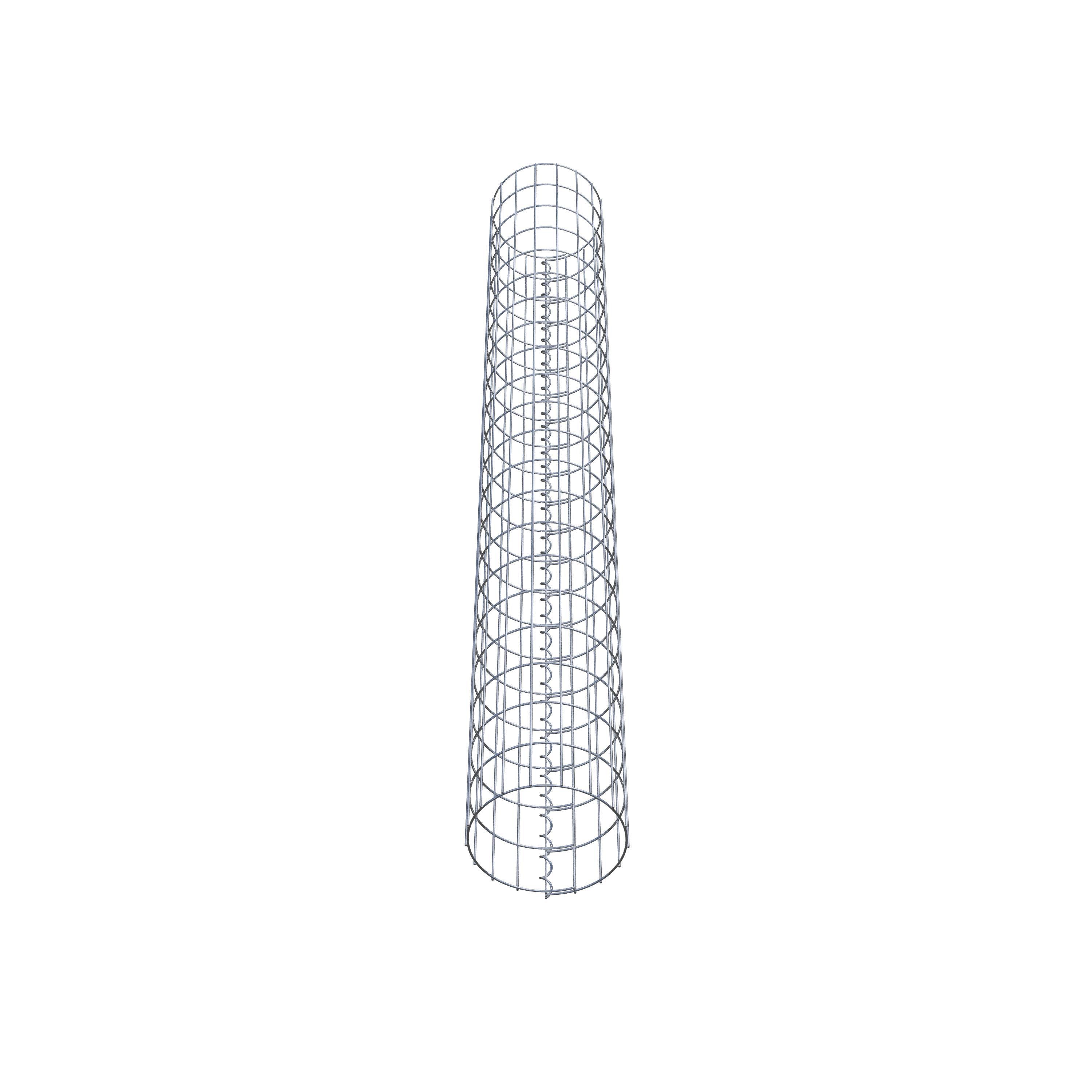 Gabion column diameter 27 cm, MW 5 x 10 cm round