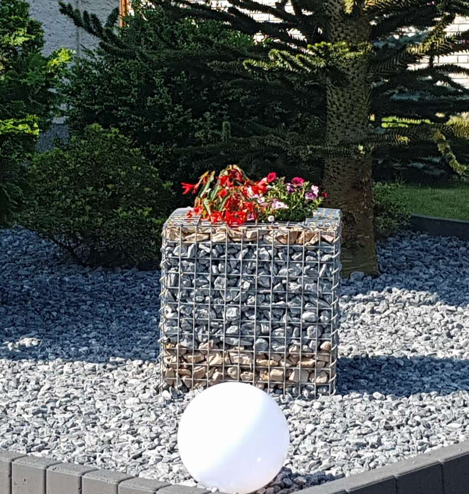 Gabion højseng efter mål - maskestørrelse 5x5cm